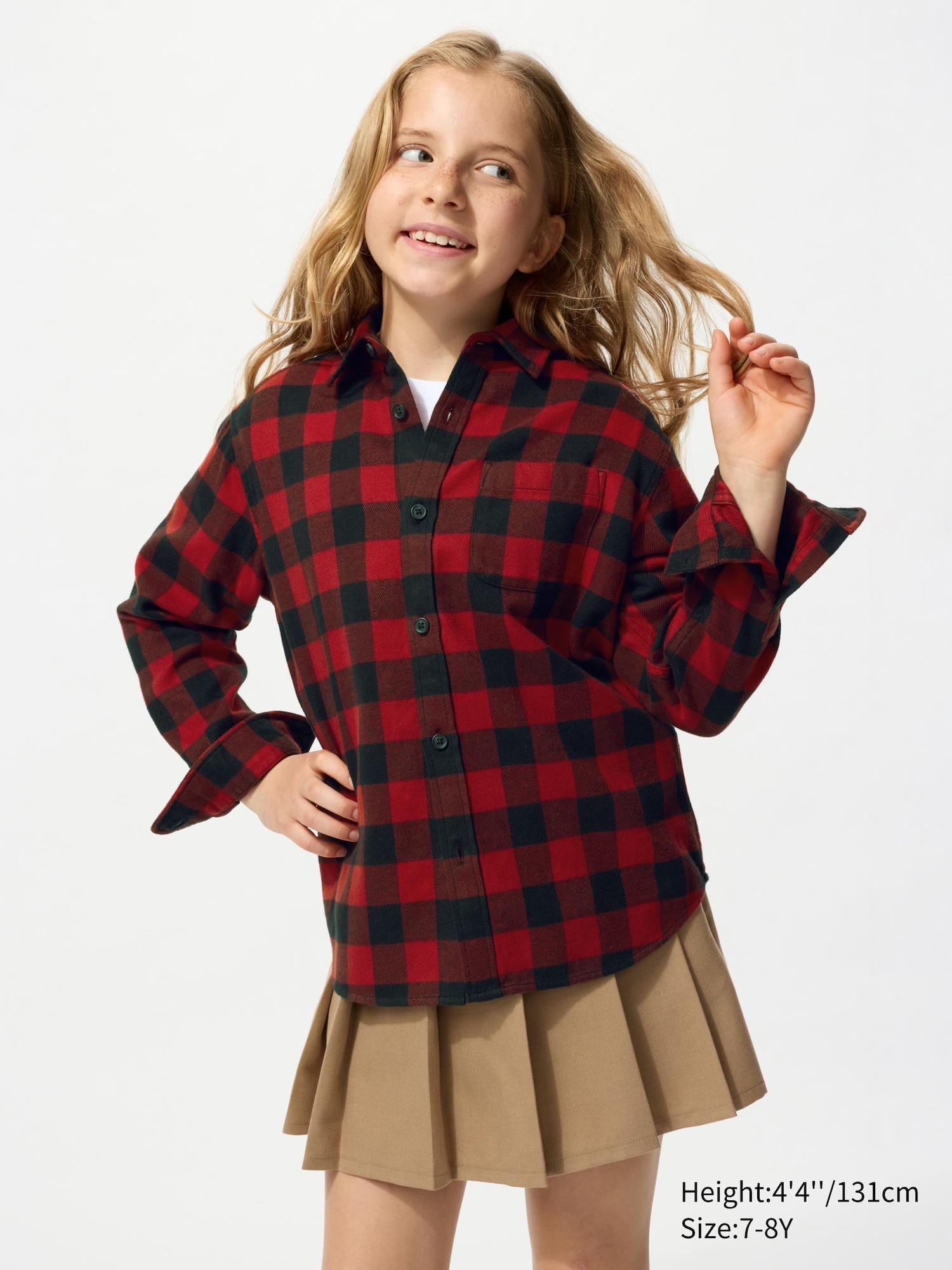 Flannel Checked Shirt by UNIQLO