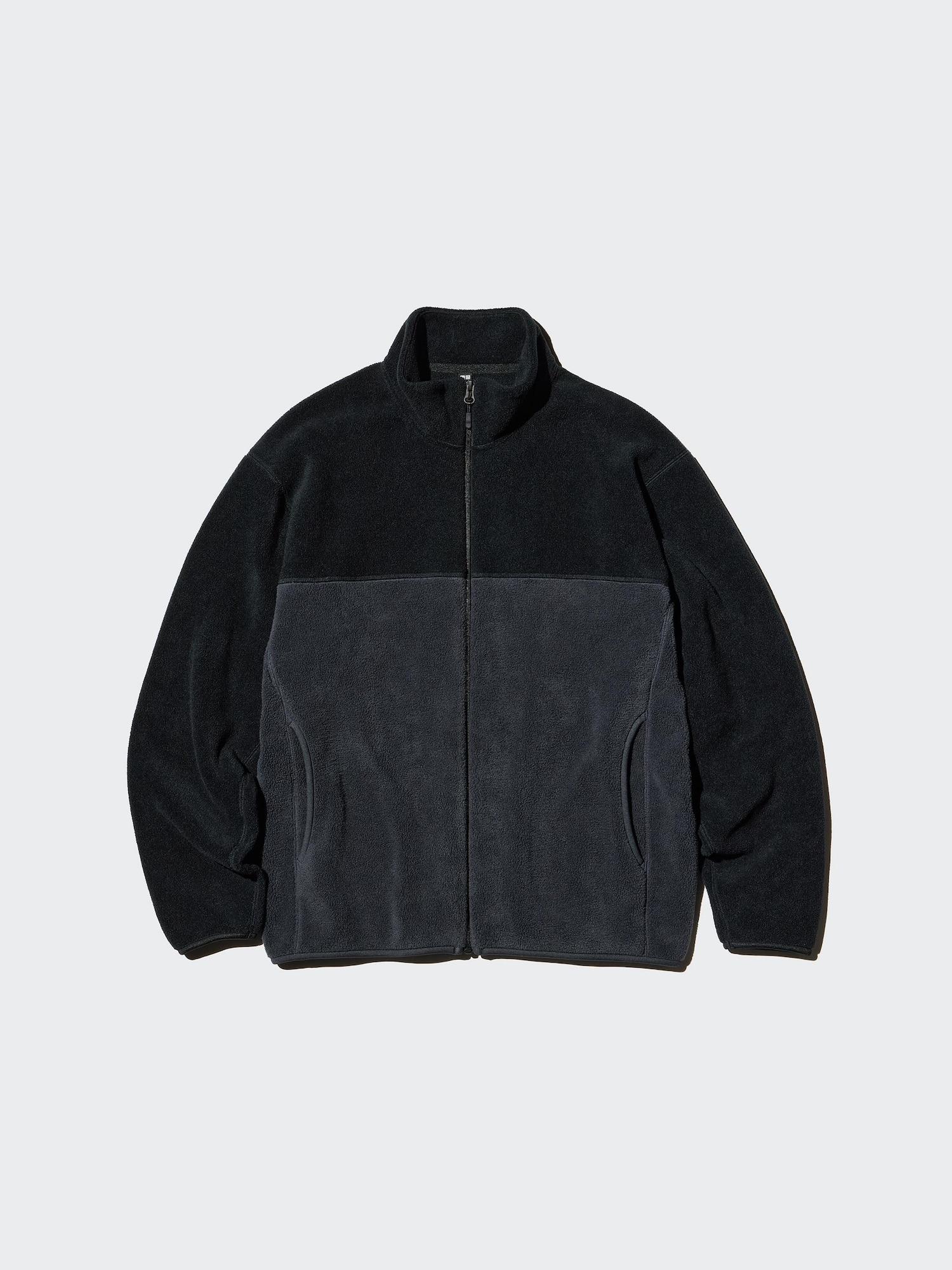 Fleece Full-Zip Jacket | Color Block by UNIQLO