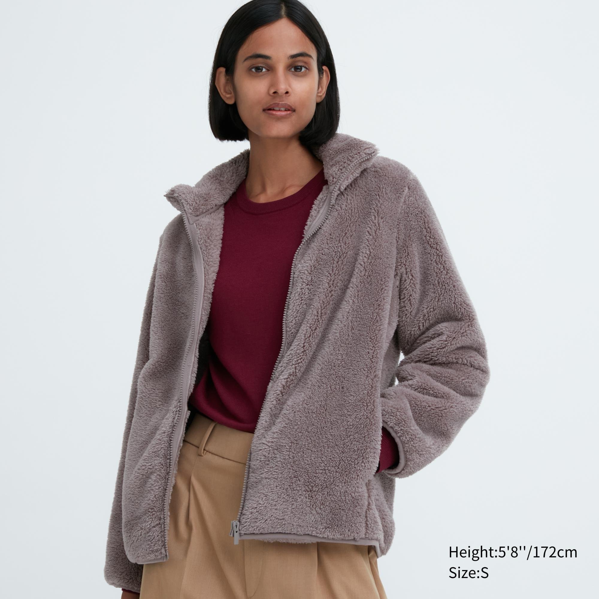 Fluffy Yarn Fleece Full-Zip Jacket by UNIQLO