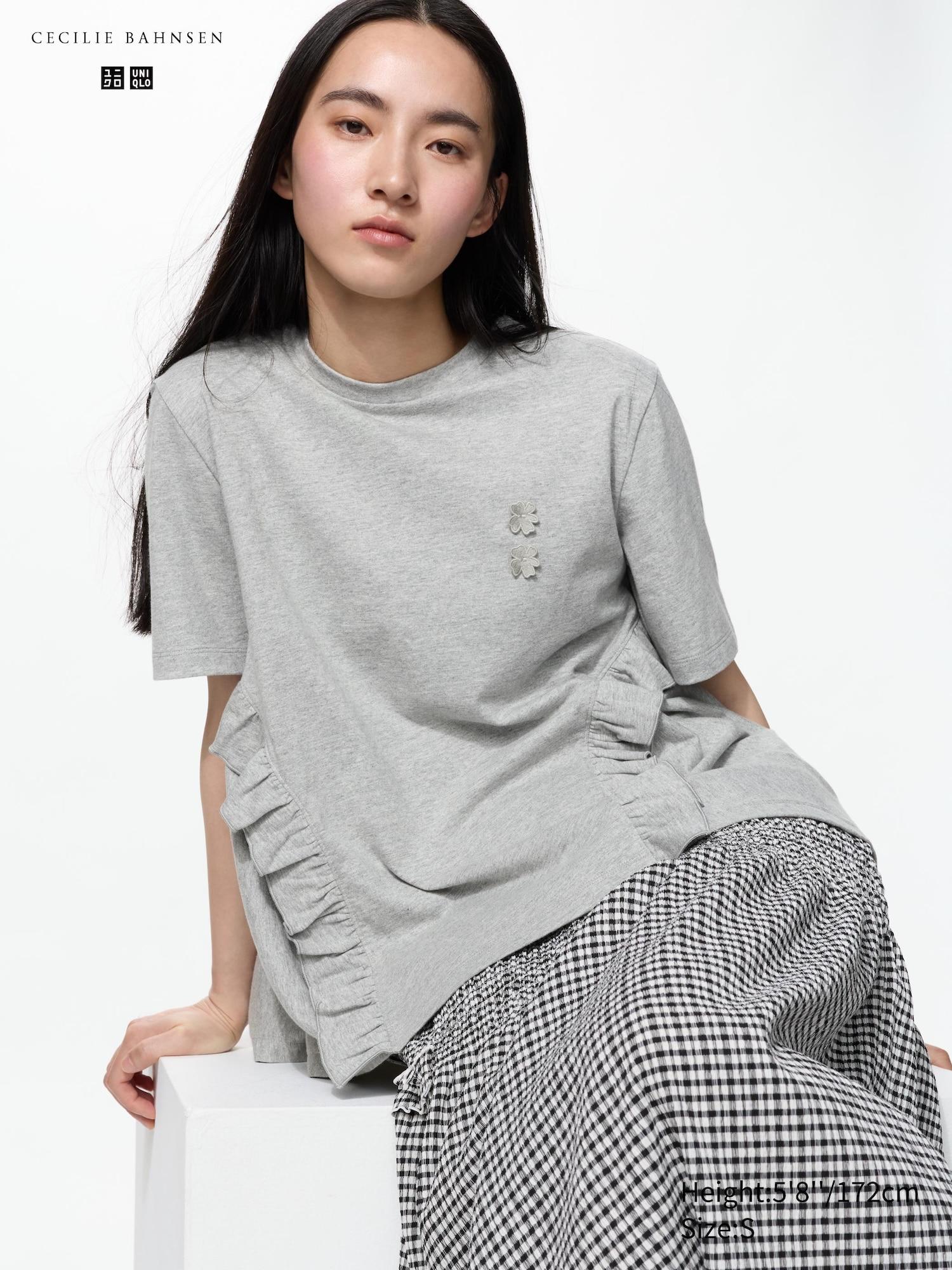 Frill T-Shirt by UNIQLO