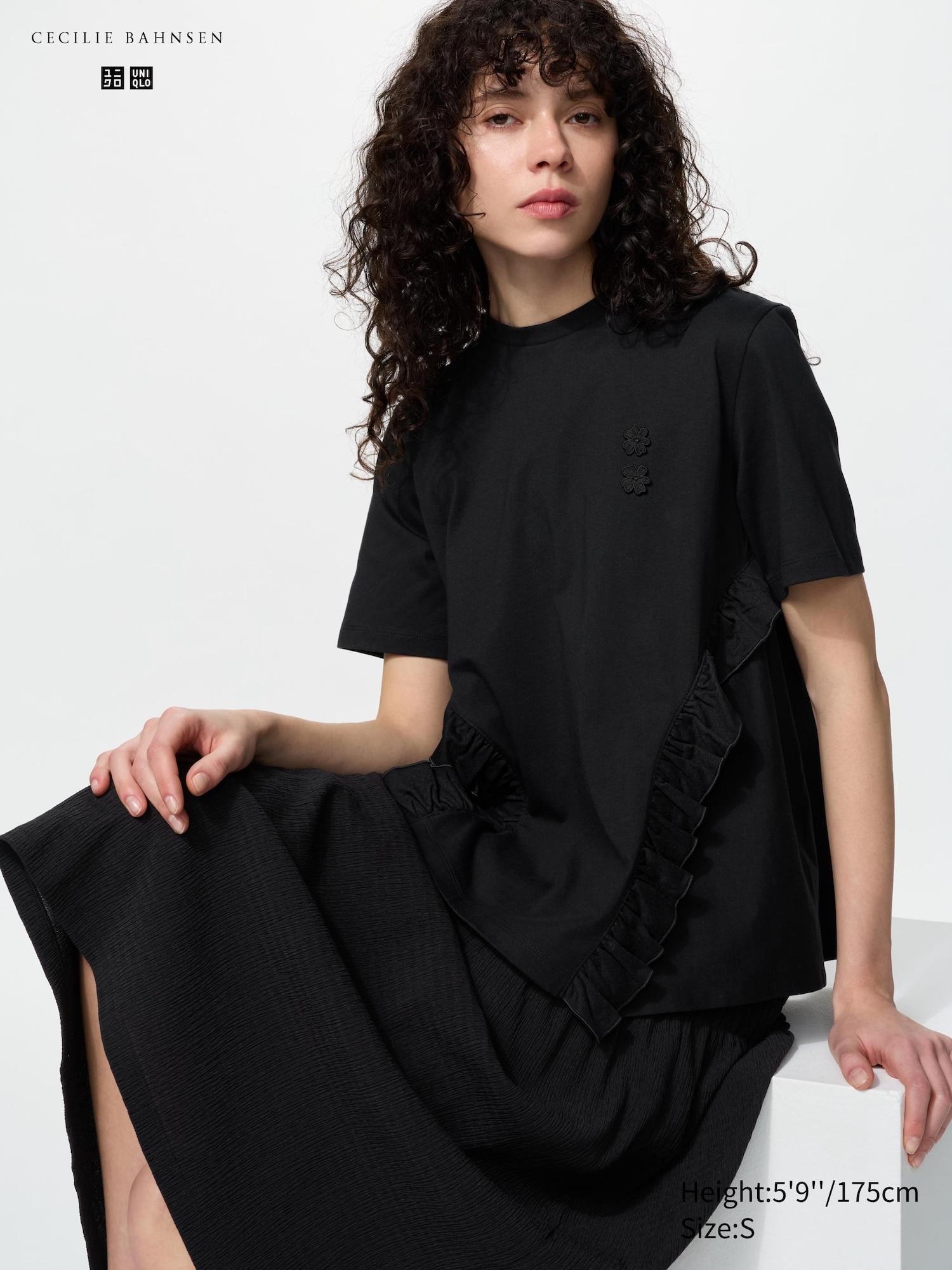 Frill T-Shirt by UNIQLO