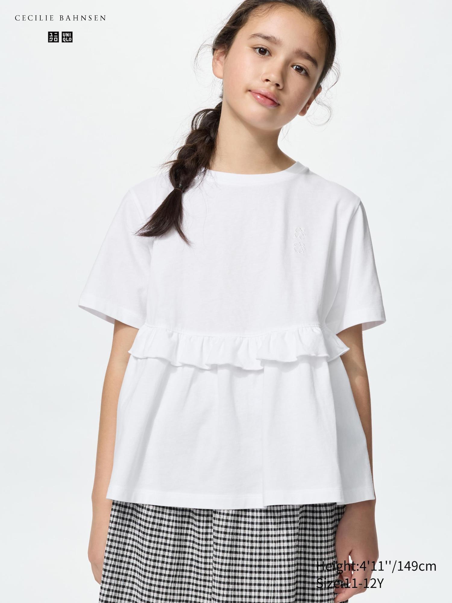 Frill T-Shirt by UNIQLO