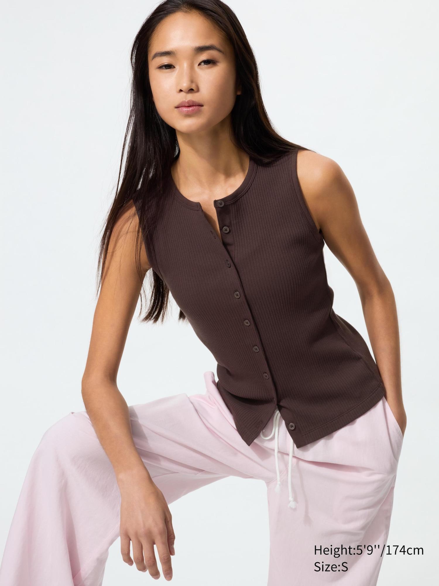 Front Open Shell Top by UNIQLO