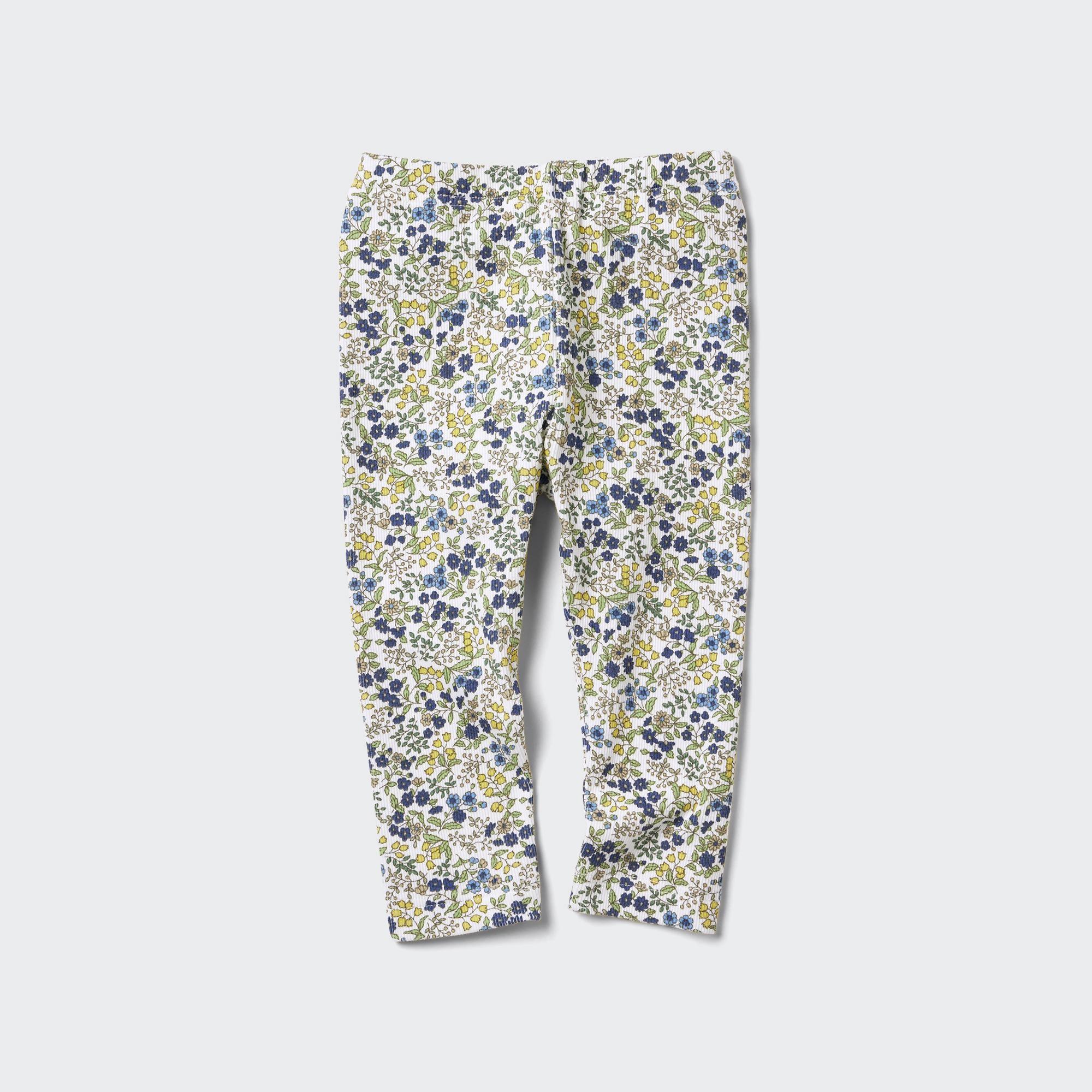 Full-Length Leggings | Dot Printed by UNIQLO