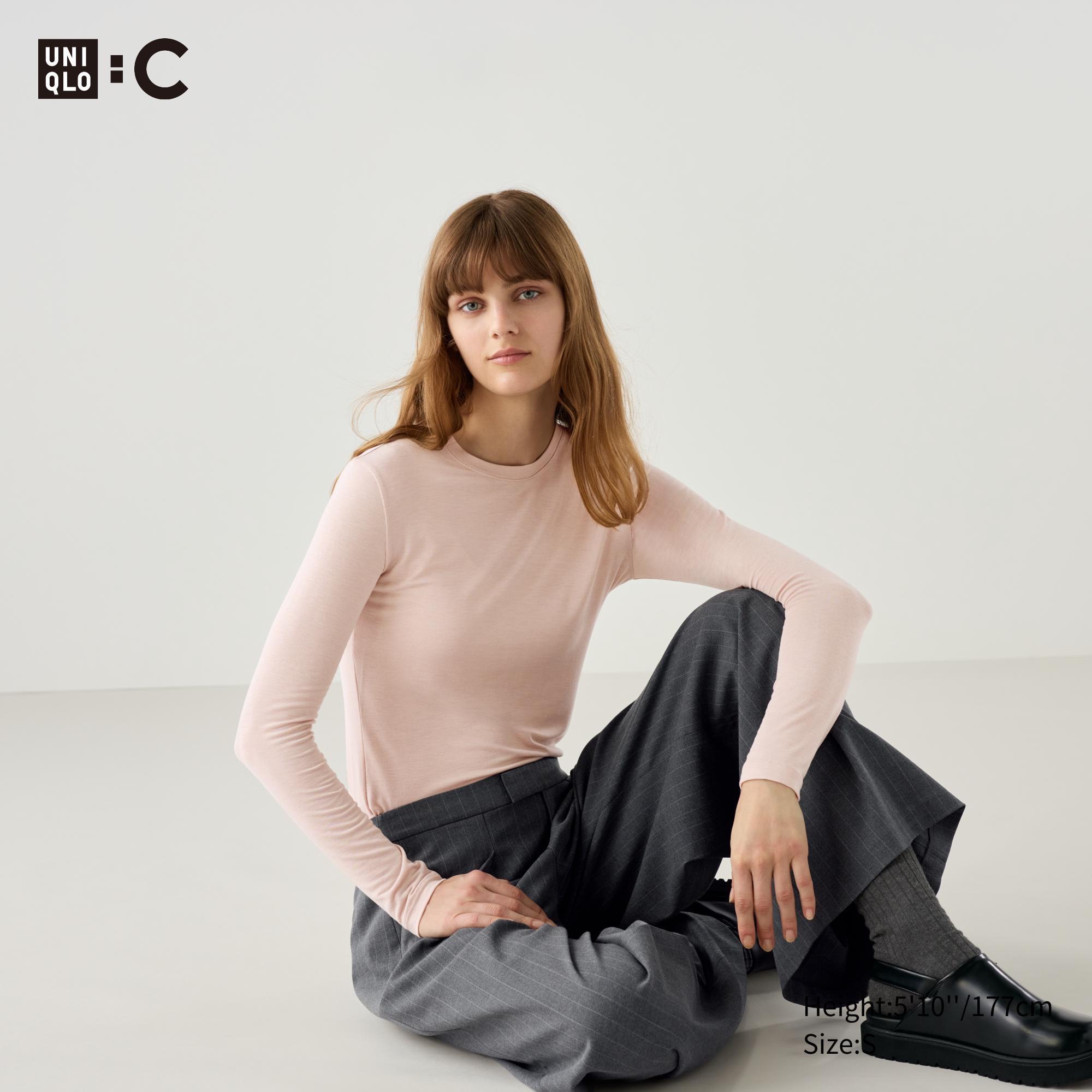 HEATTECH Cashmere Blend T-Shirt | Extra Warm by UNIQLO HEATTECH Cashmere Blend T-Shirt | Extra Warm by UNIQLO