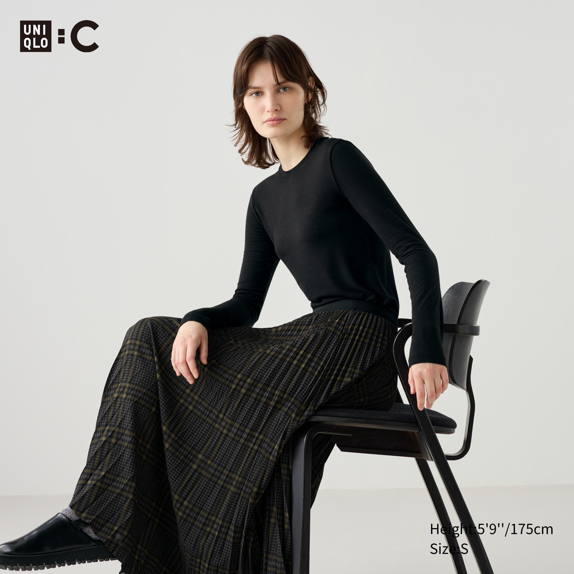 HEATTECH Cashmere Blend T-Shirt | Extra Warm by UNIQLO