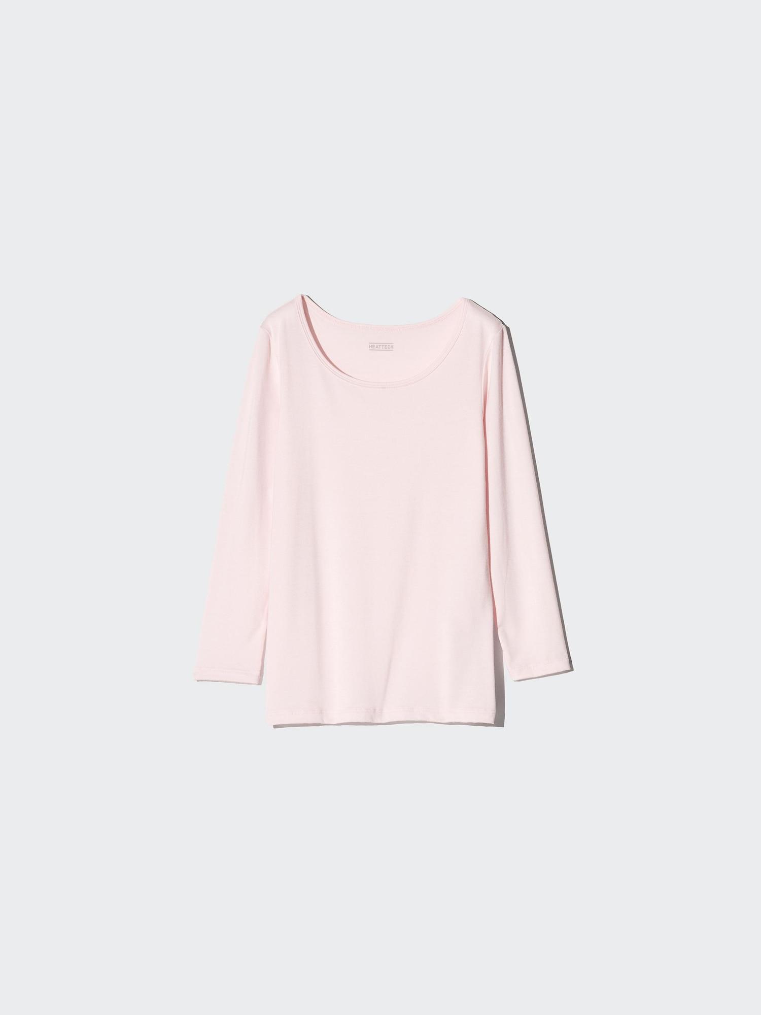 HEATTECH Scoop Neck T-Shirt by UNIQLO