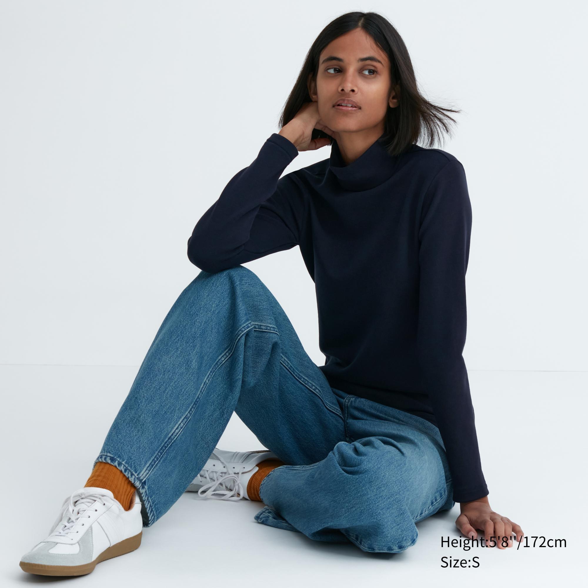 HEATTECH Ultra Warm T-Shirt | High Neck by UNIQLO