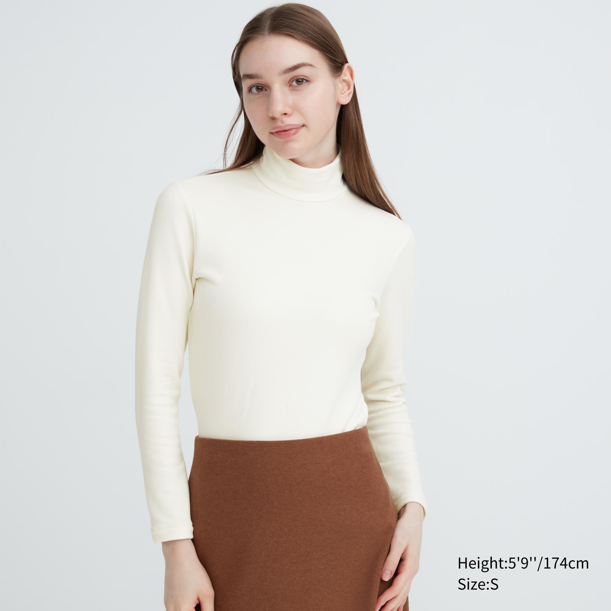HEATTECH Ultra Warm T-Shirt | High Neck by UNIQLO