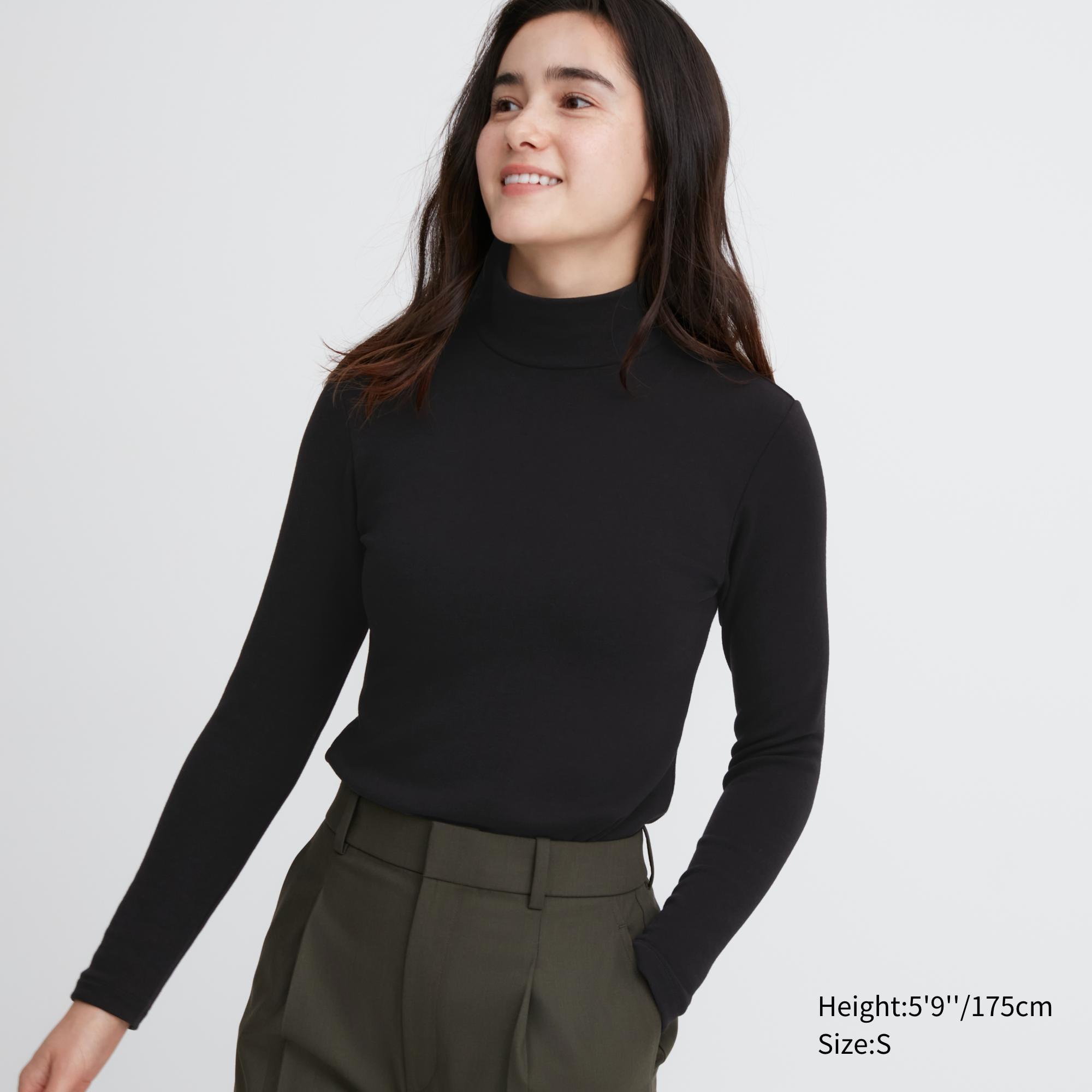 HEATTECH Ultra Warm T-Shirt | High Neck by UNIQLO