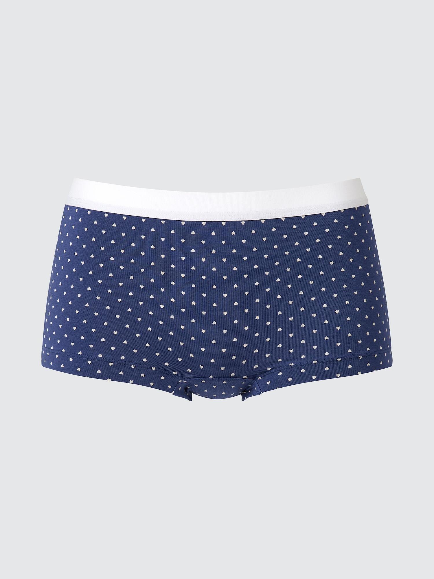 Heart Printed Hiphuggers by UNIQLO