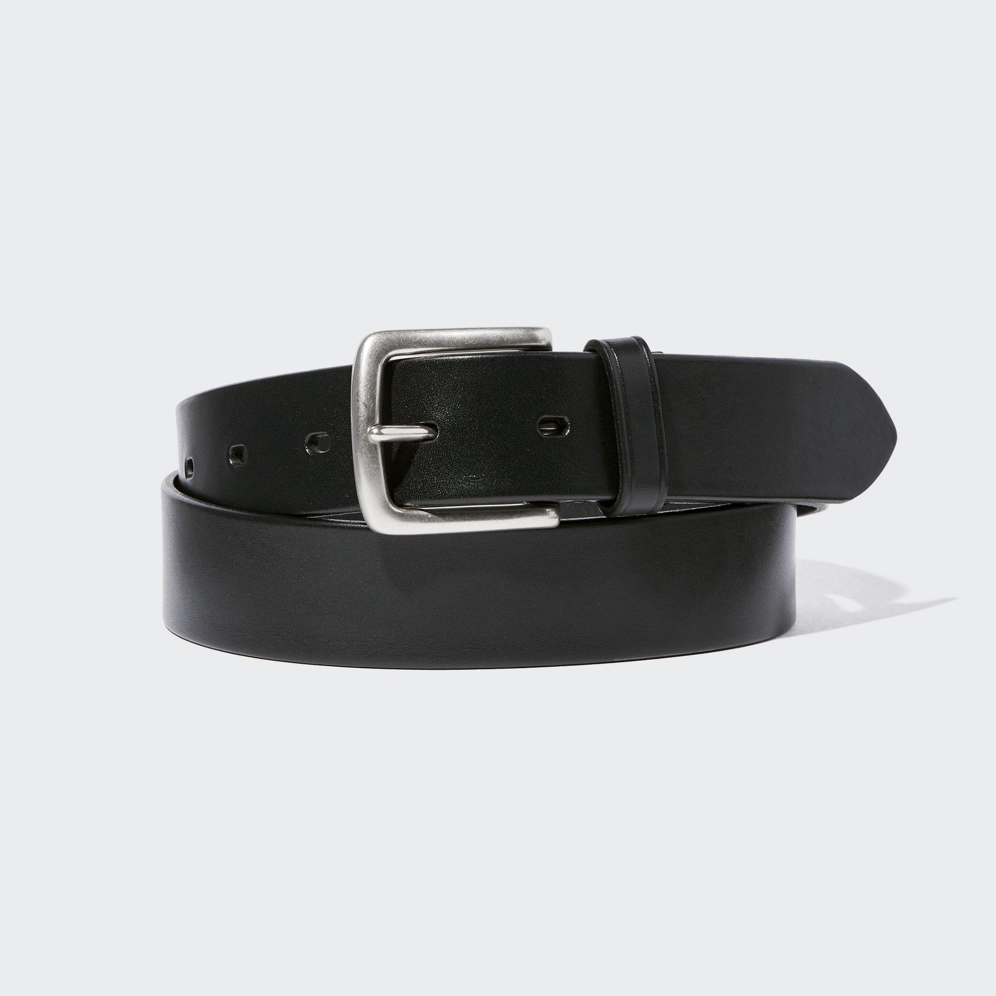 Italian Oiled Leather Belt by UNIQLO