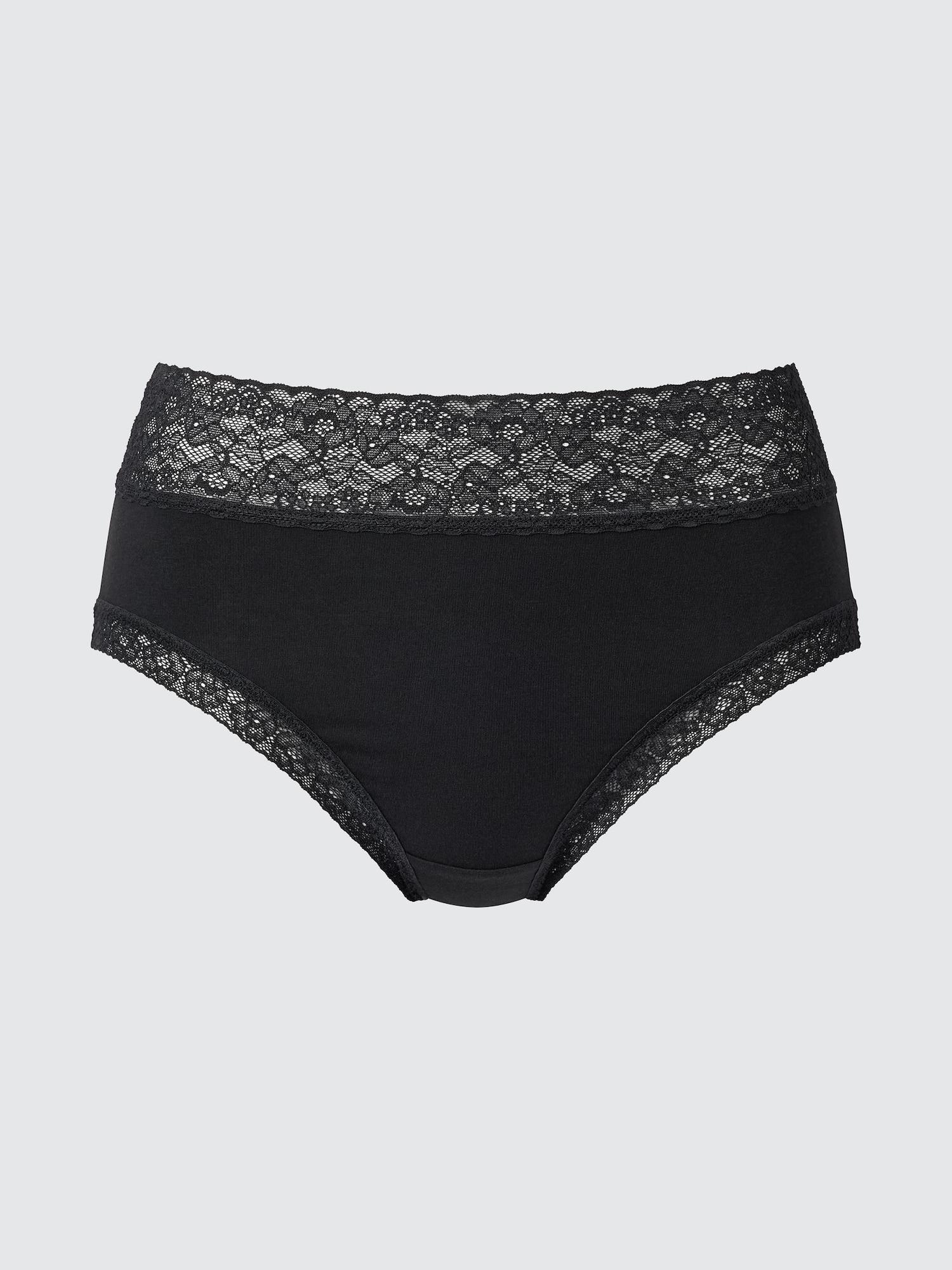 Lace High Rise Briefs by UNIQLO