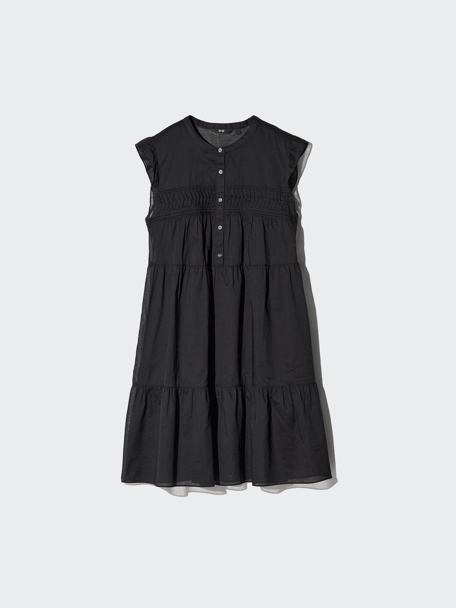 Light Cotton Tiered Dress by UNIQLO