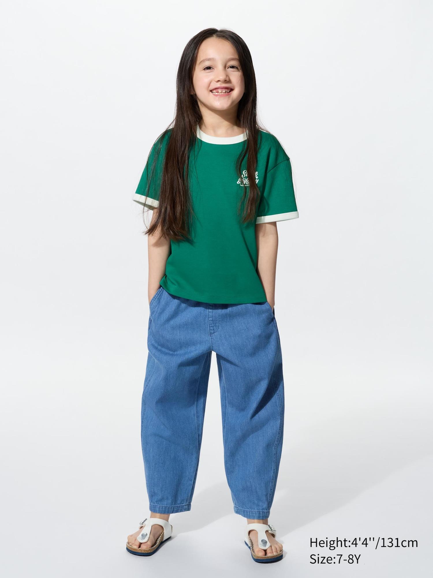 Light Denim Barrel Pants | Indigo by UNIQLO