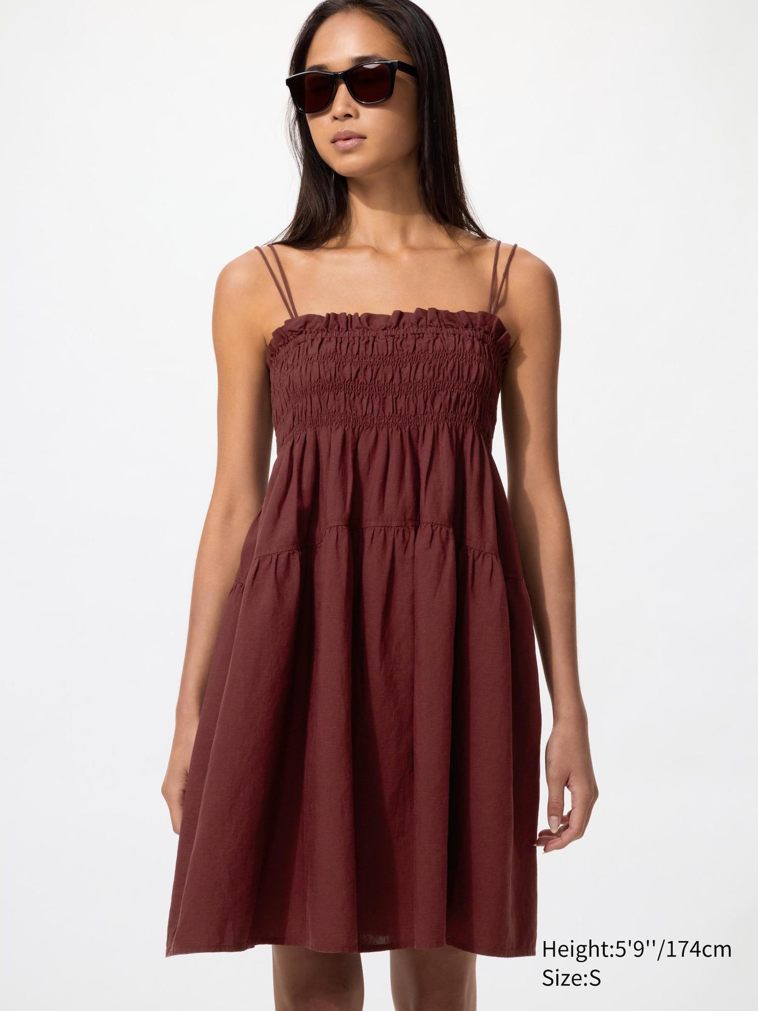 Linen Blend Camisole Dress by UNIQLO
