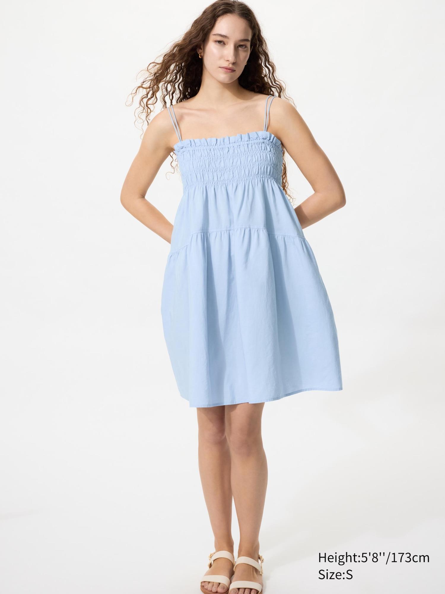 Linen Blend Camisole Dress by UNIQLO