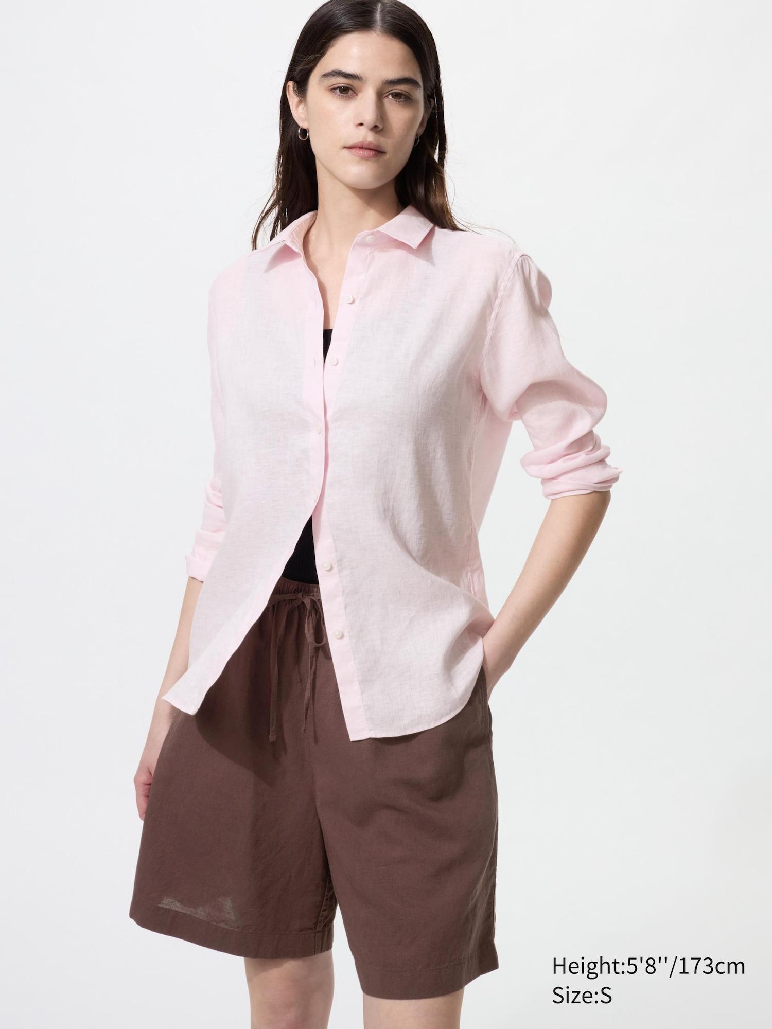 Linen Blend Easy Shorts by UNIQLO