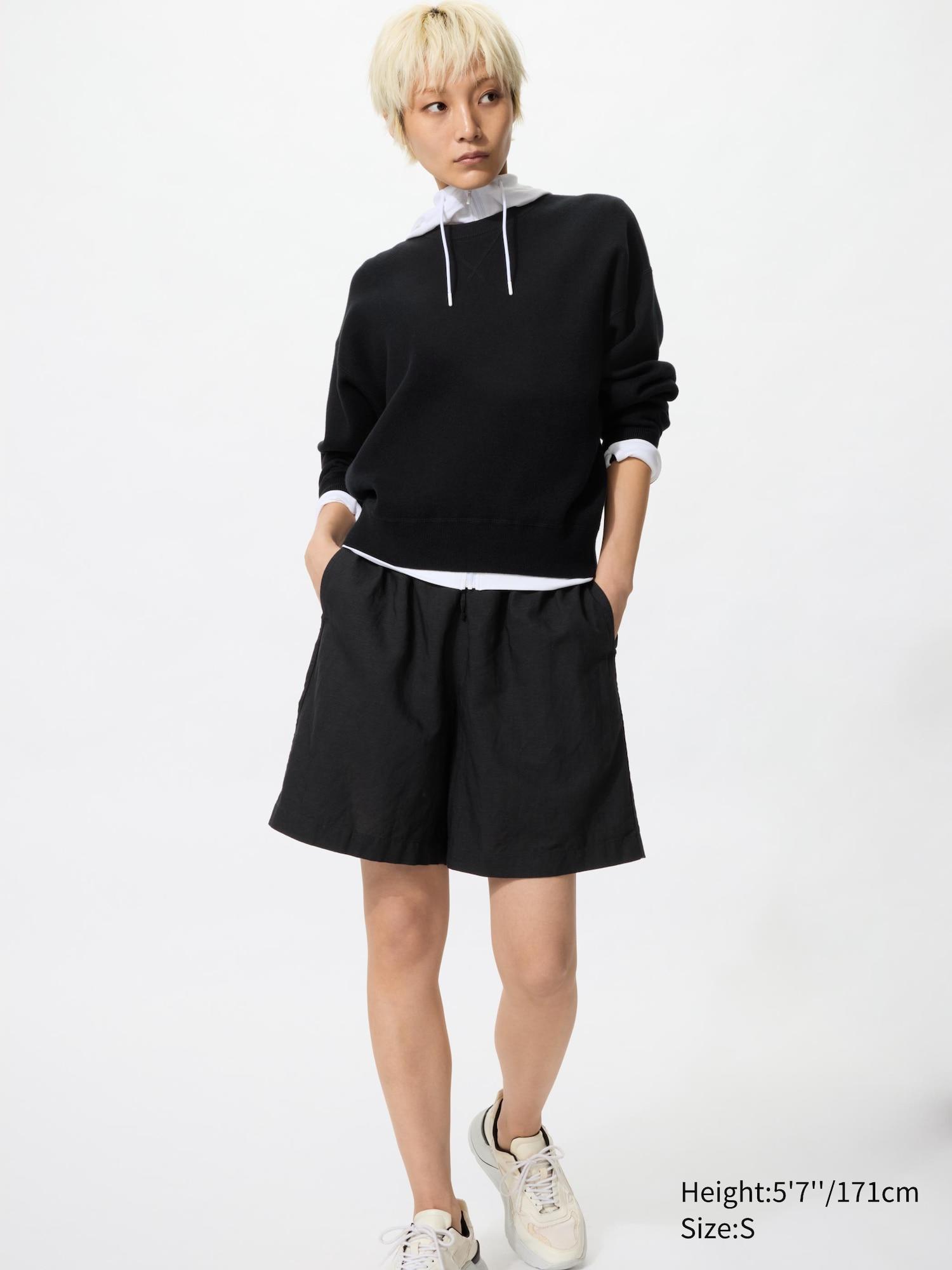 Linen Blend Easy Shorts by UNIQLO