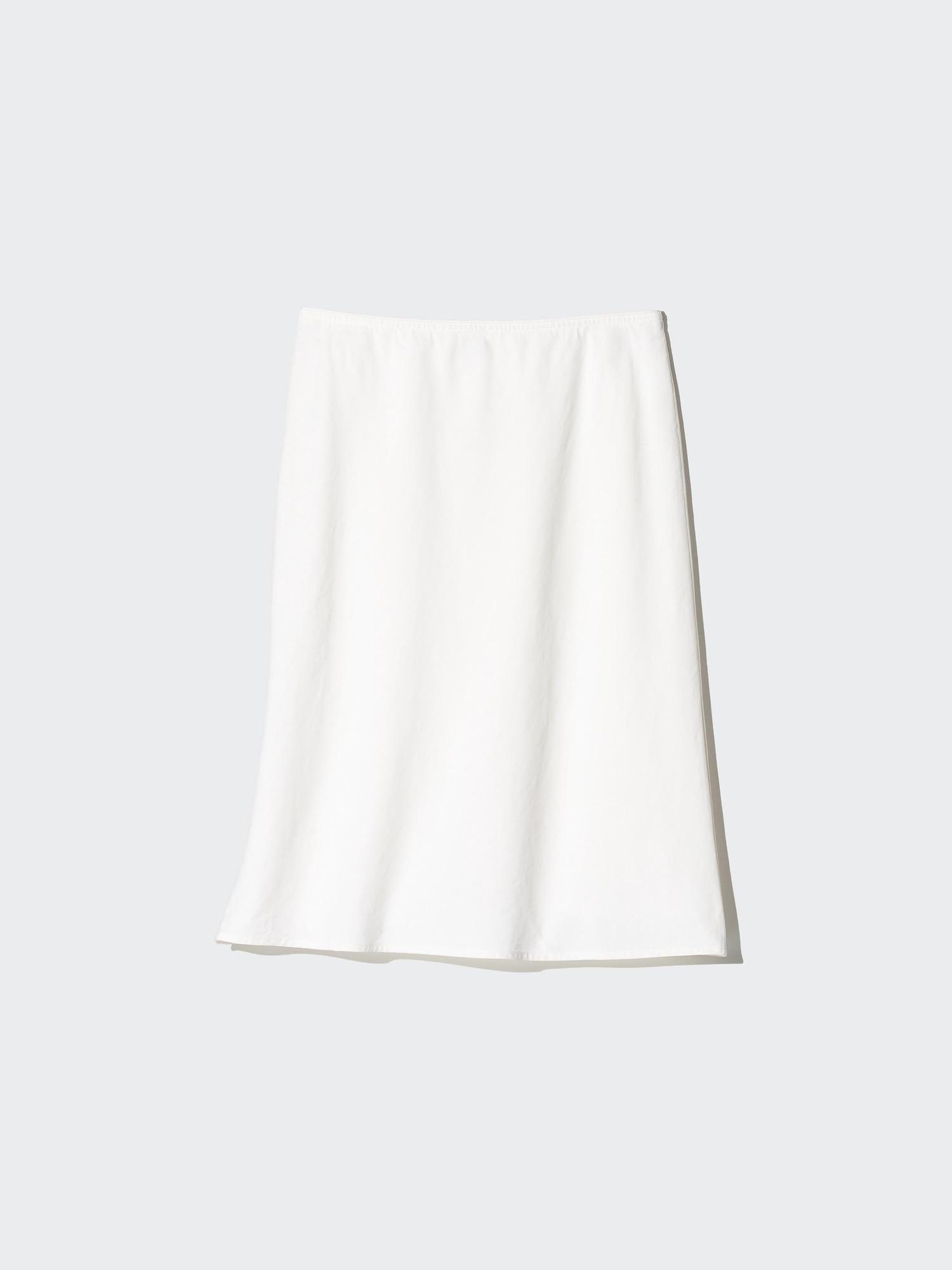 Linen Blend Midi Skirt | Short by UNIQLO