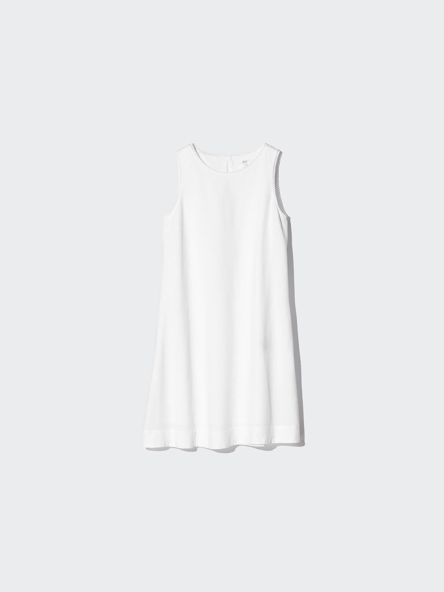 Linen Blend Mini Dress by UNIQLO