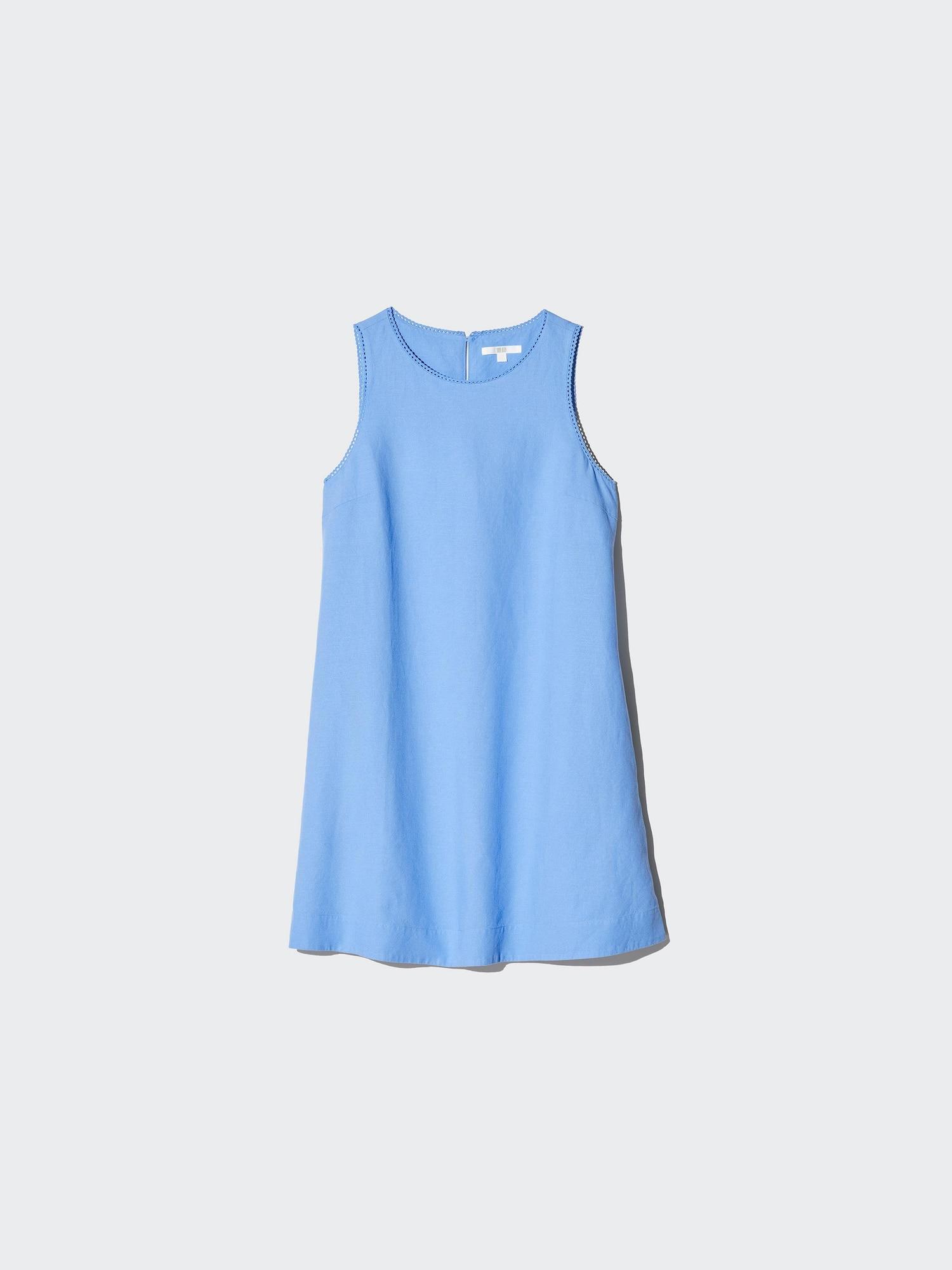Linen Blend Mini Dress by UNIQLO