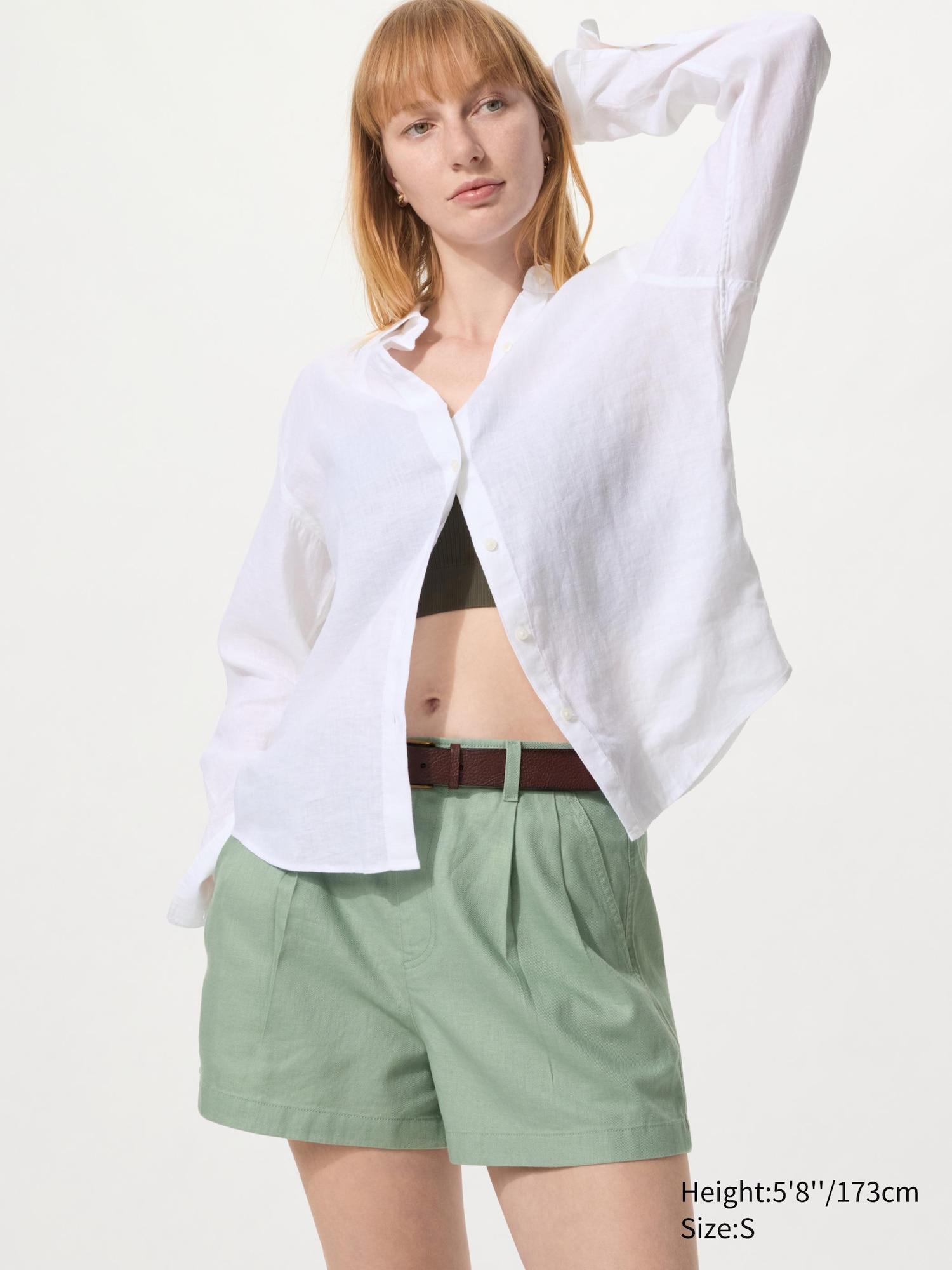 Linen Cotton Shorts by UNIQLO