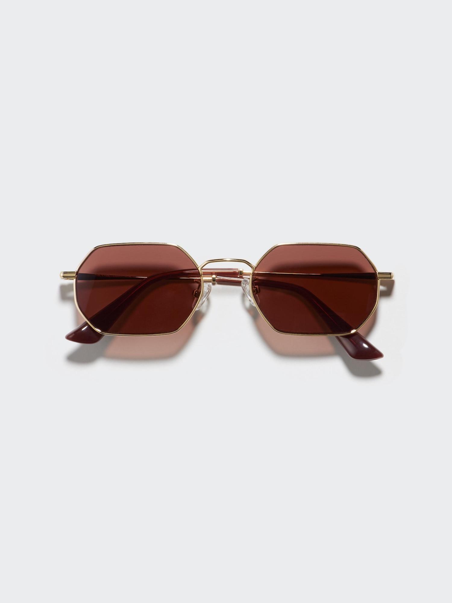 Metal Hexagon Sunglasses by UNIQLO