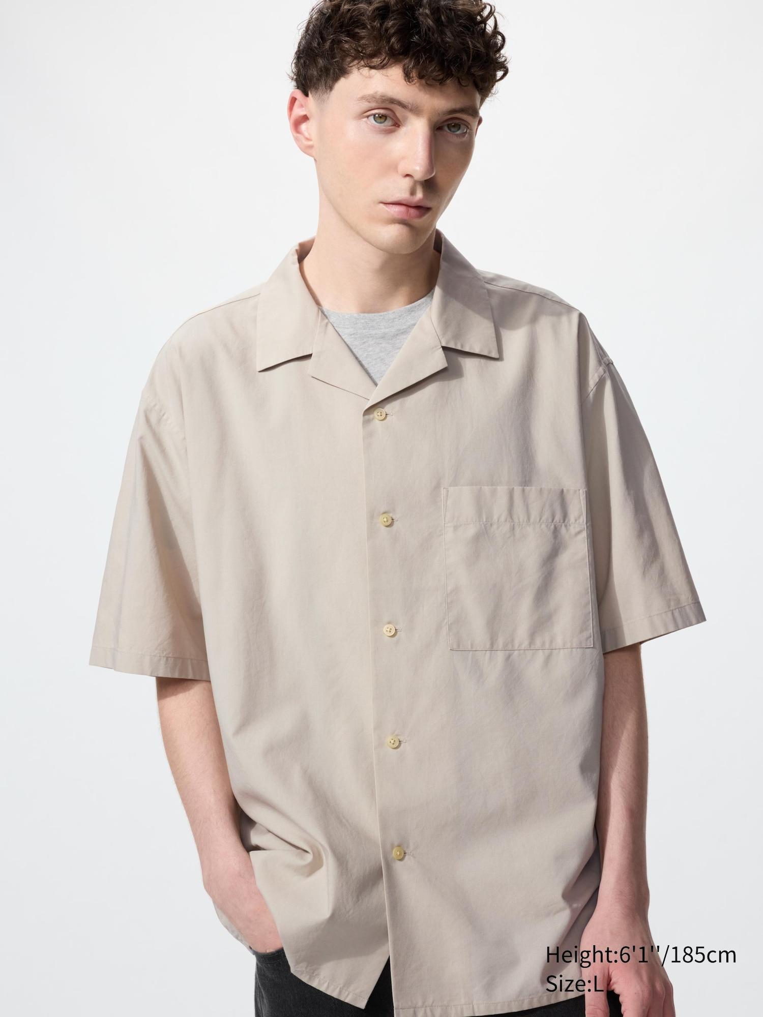 Open Collar Shirt | Short Sleeve by UNIQLO