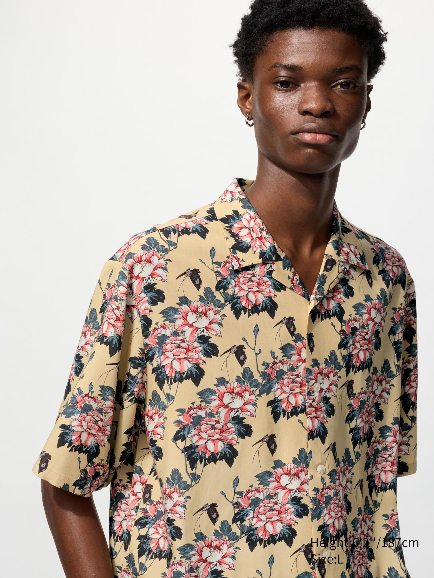 Open Collar Short Sleeve Shirt | EDO UKIYO-E by UNIQLO