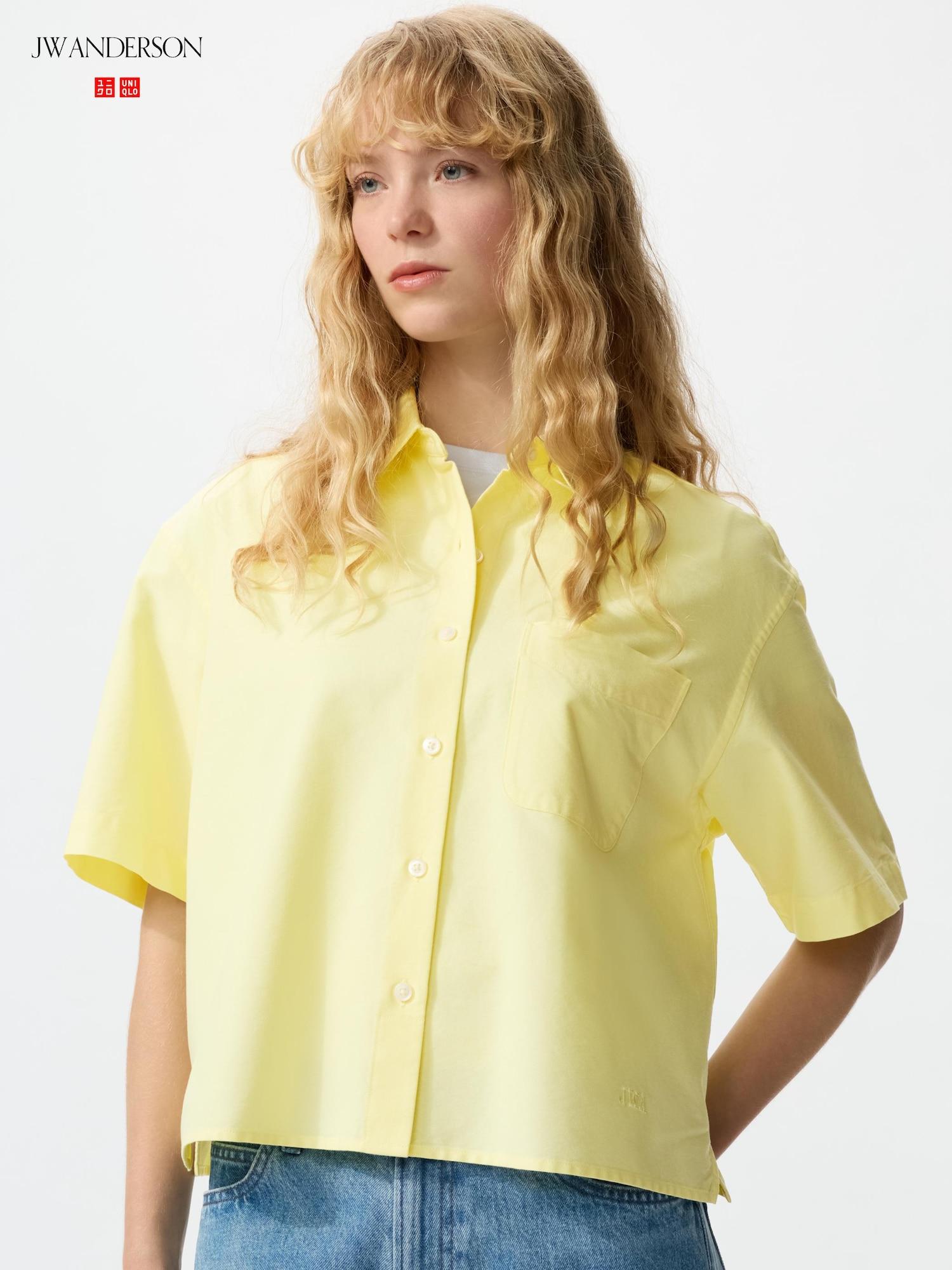 Oxford Boxy Shirt | Short Sleeve by UNIQLO