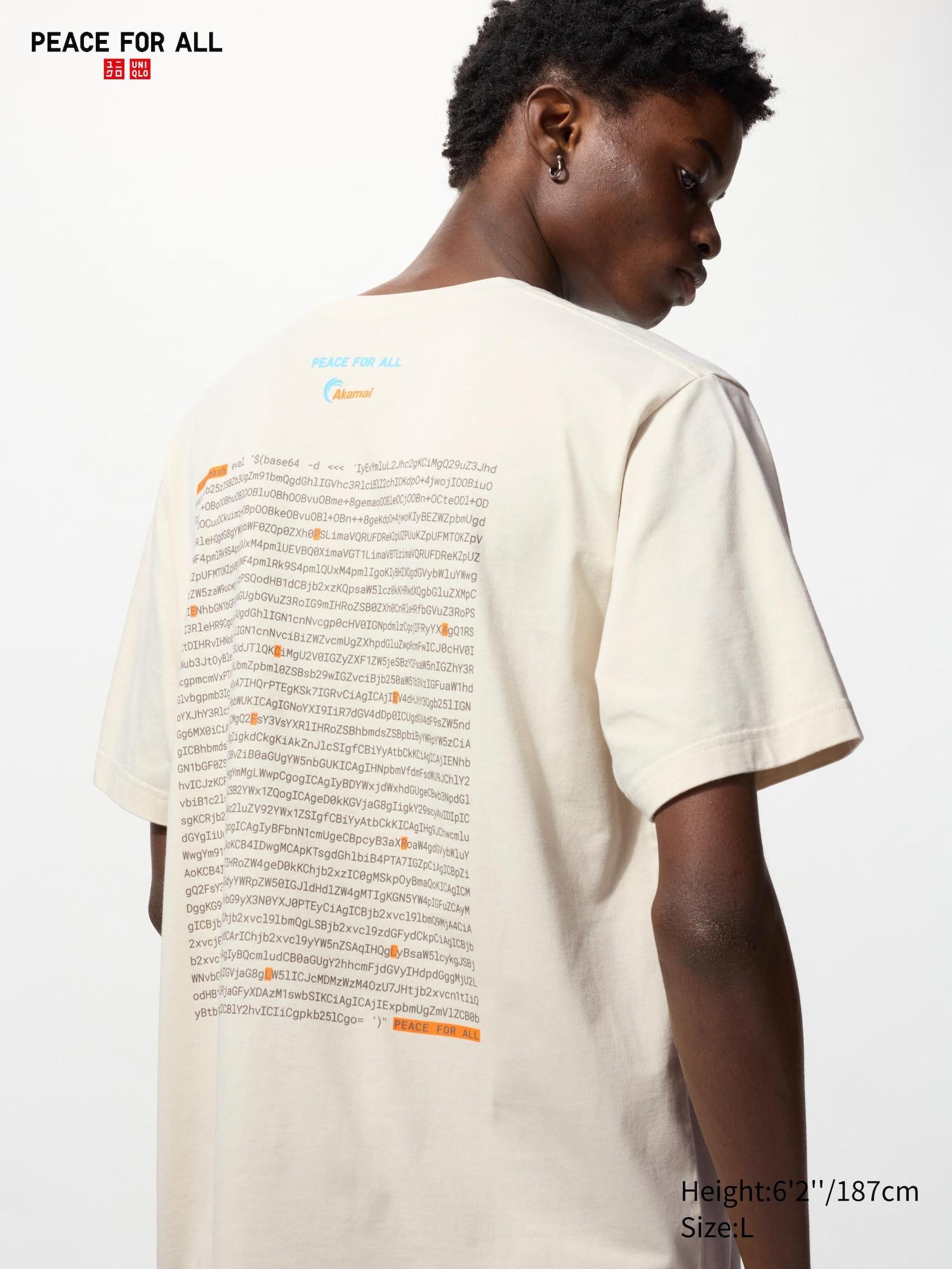 PEACE FOR ALL Graphic T-Shirt | Akamai Technologies by UNIQLO
