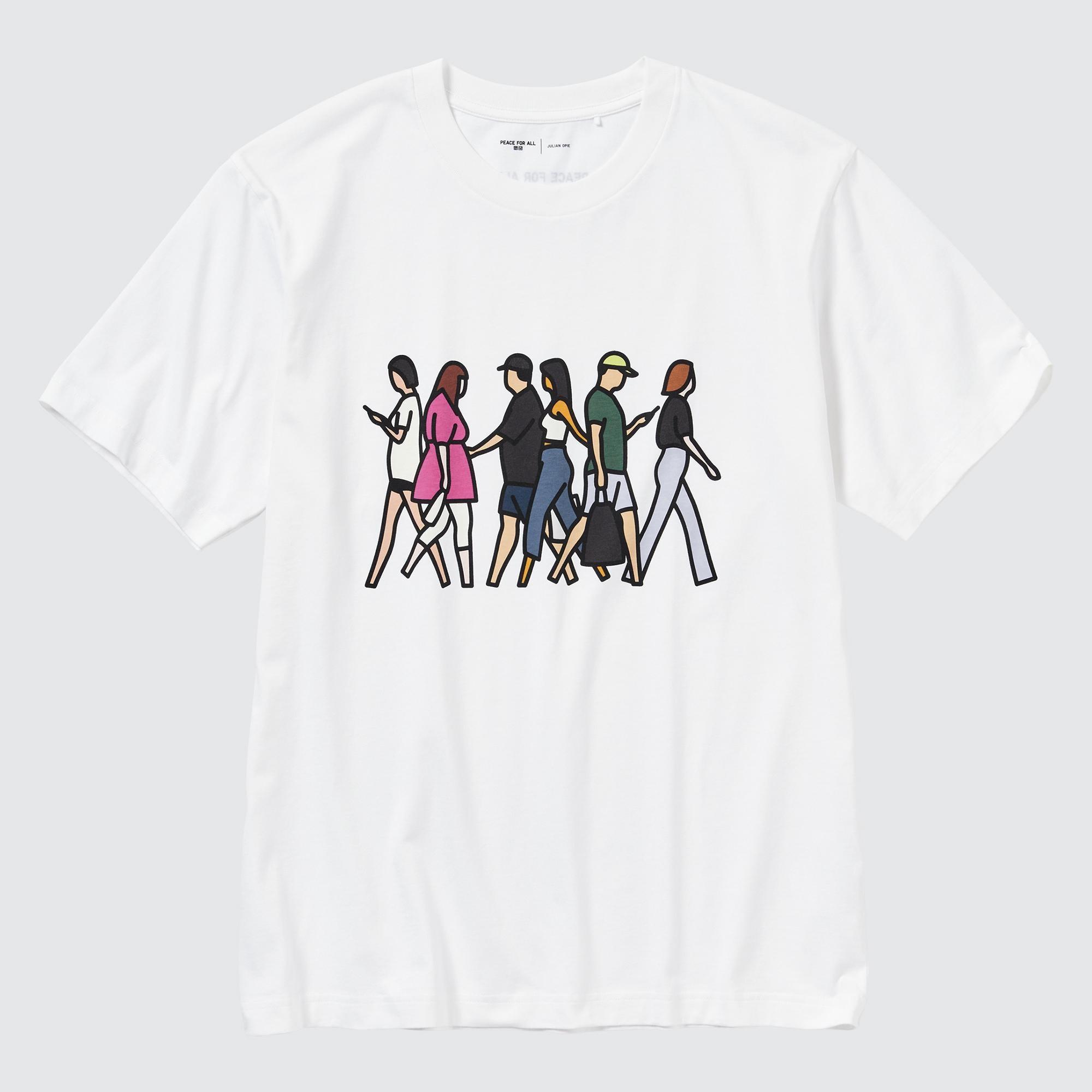 PEACE FOR ALL Graphic T-Shirt | Julian Opie by UNIQLO