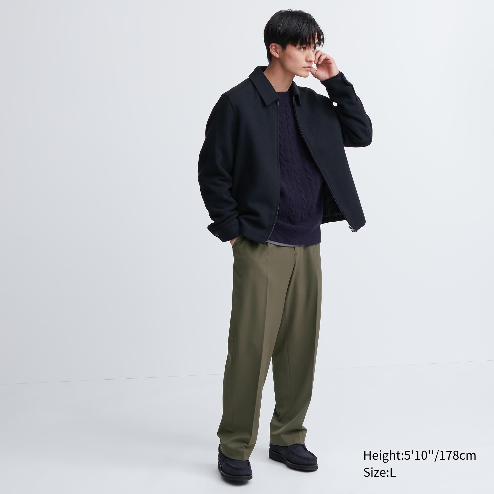 Pleated Wide Pants by UNIQLO