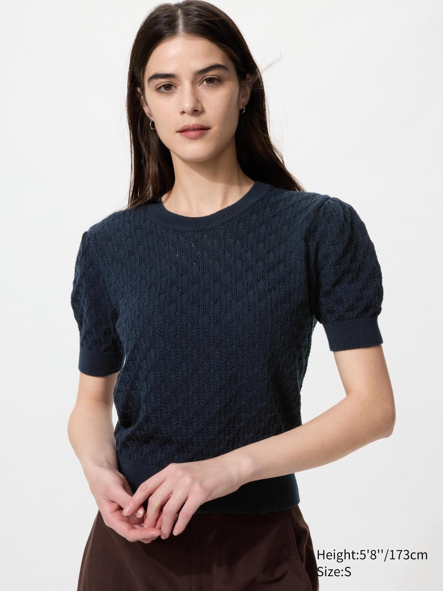 Pointelle Sweater | Short Sleeve by UNIQLO