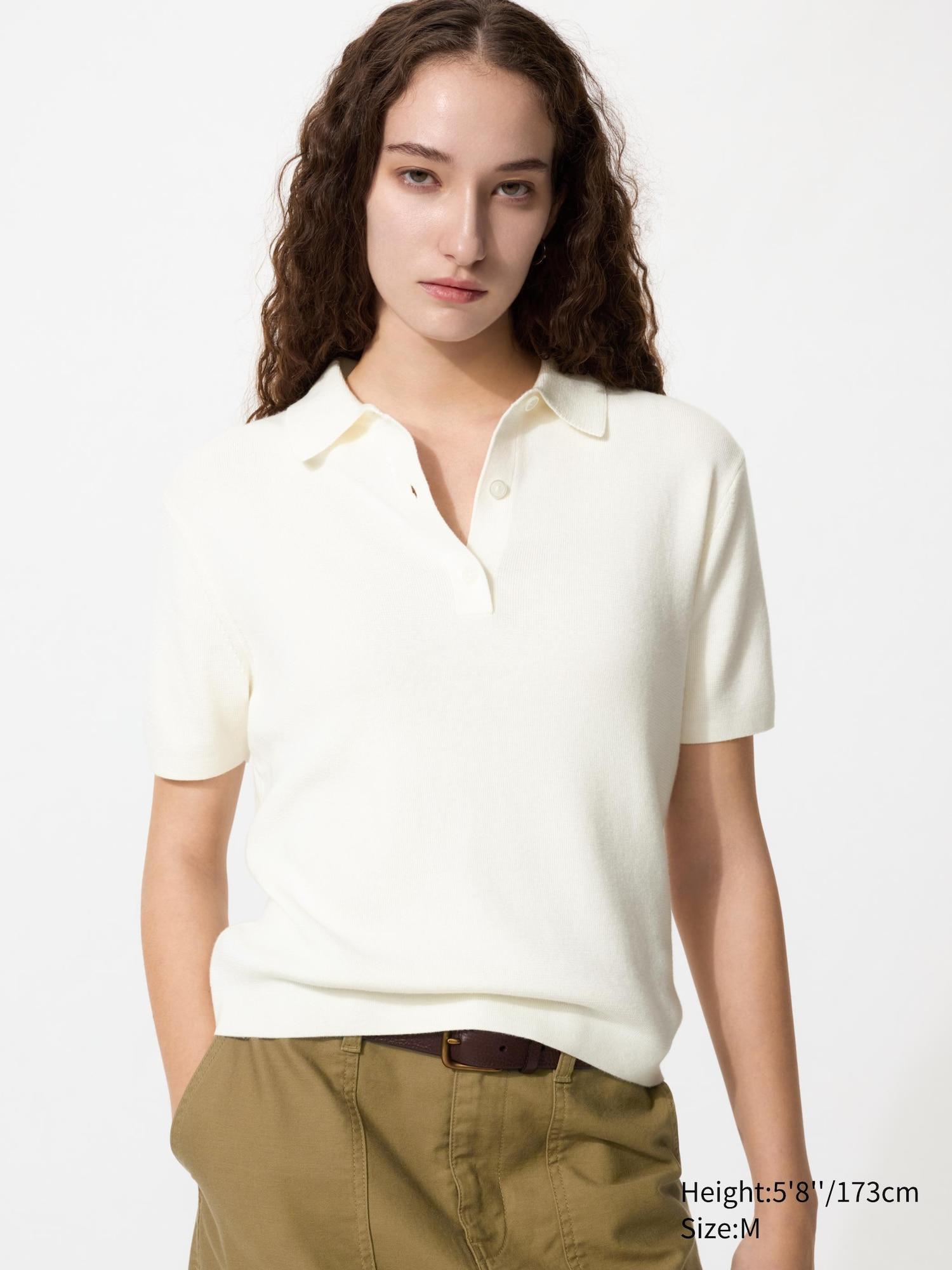Polo Short Sleeve Sweater by UNIQLO