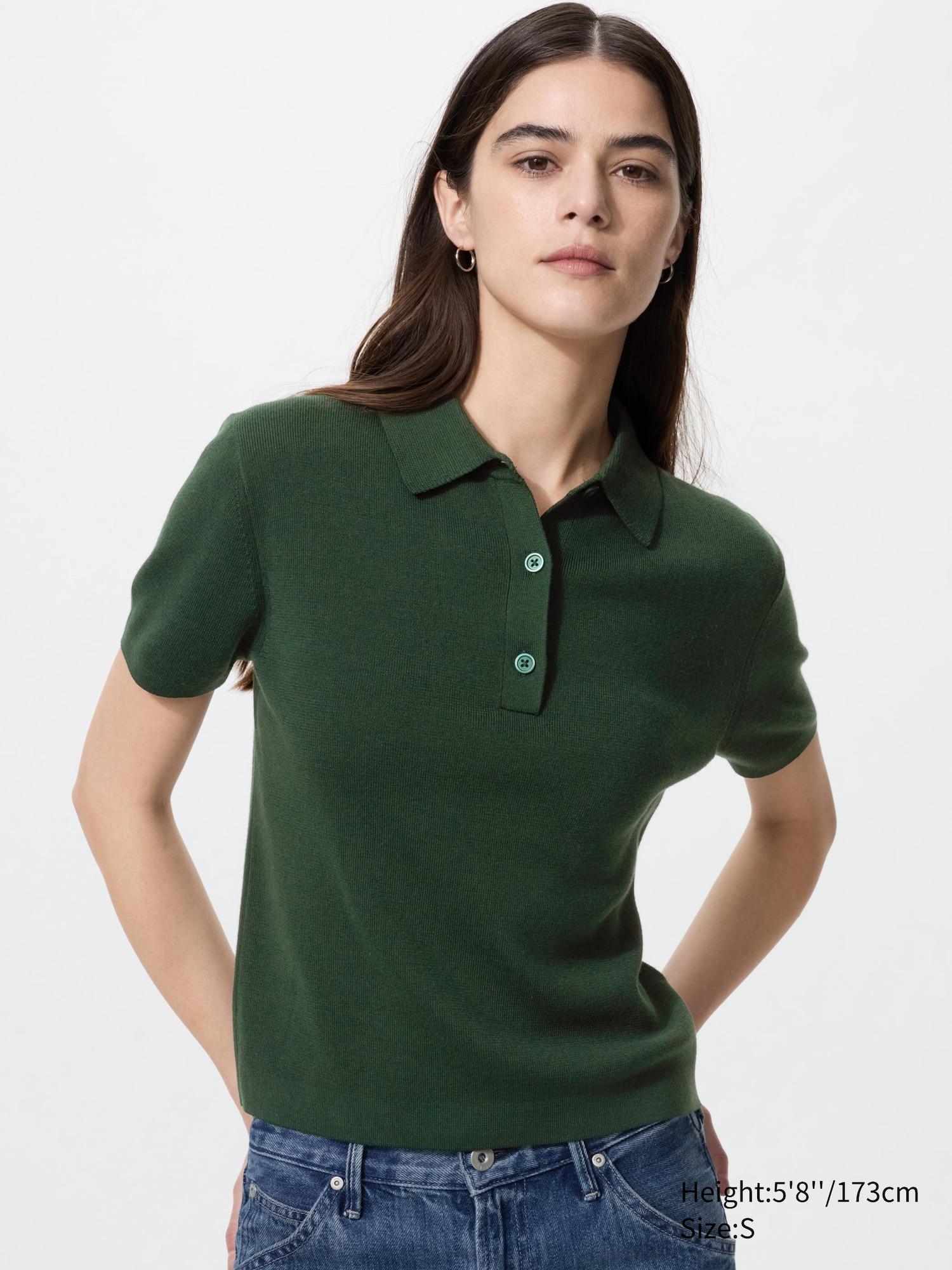 Polo Short Sleeve Sweater by UNIQLO