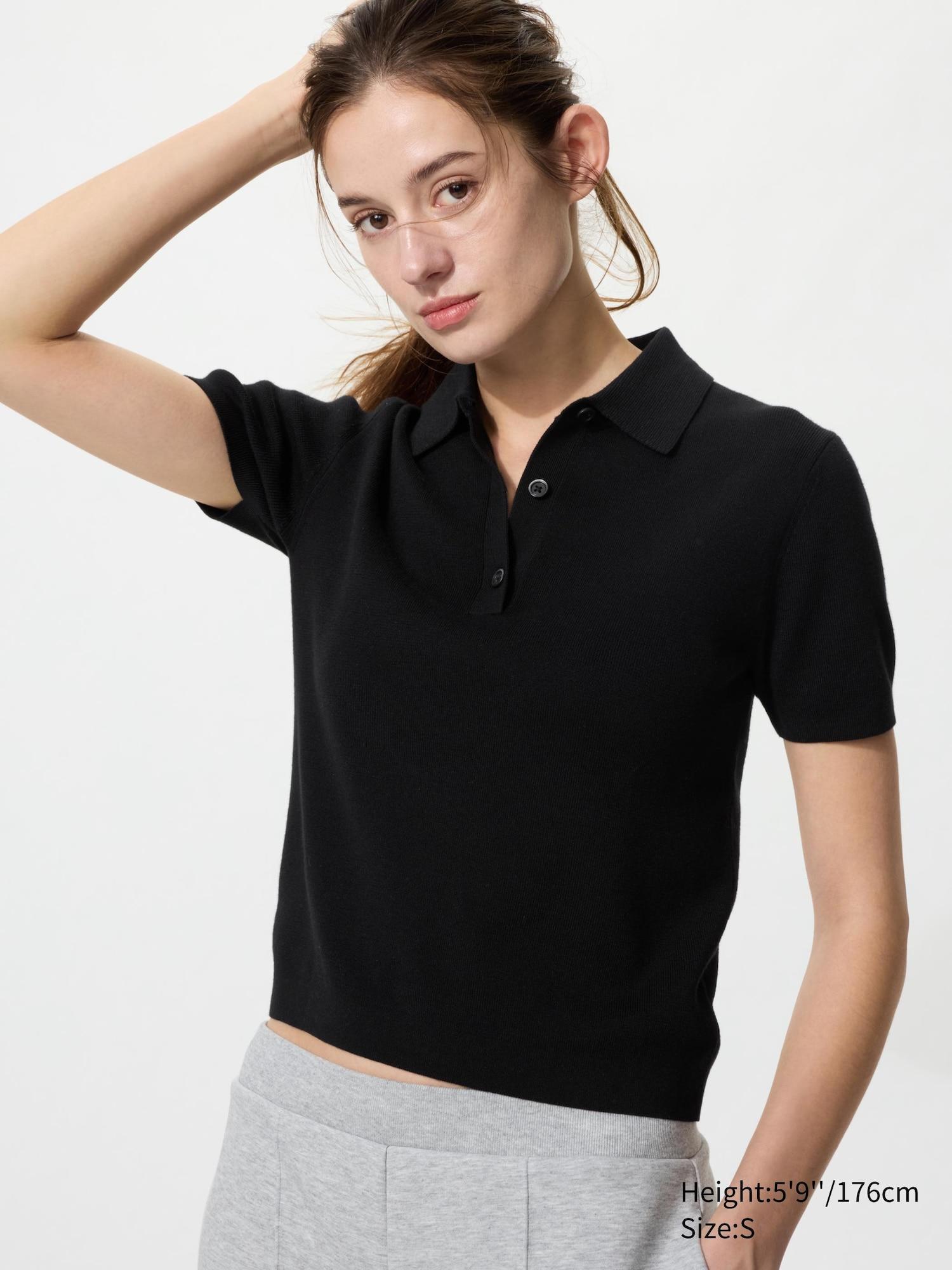 Polo Short Sleeve Sweater by UNIQLO