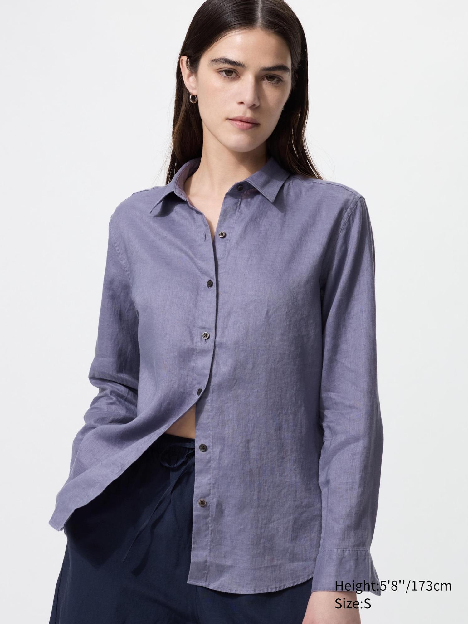 Premium Linen Shirt by UNIQLO