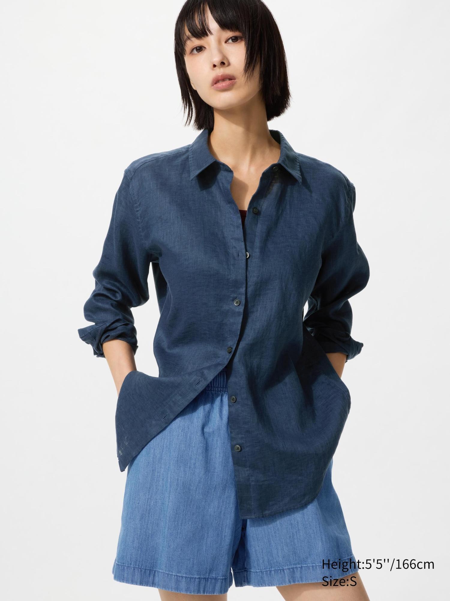 Premium Linen Shirt by UNIQLO