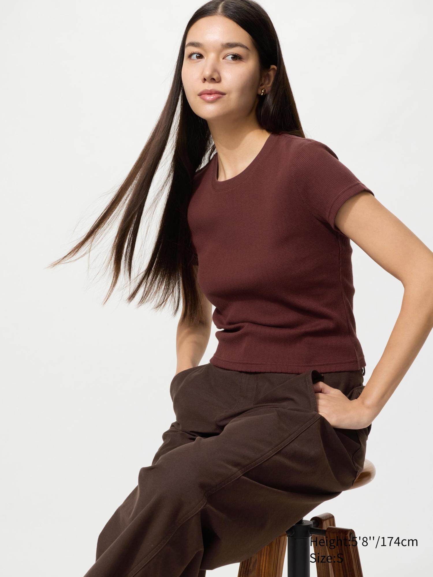 Ribbed Mini T-Shirt by UNIQLO