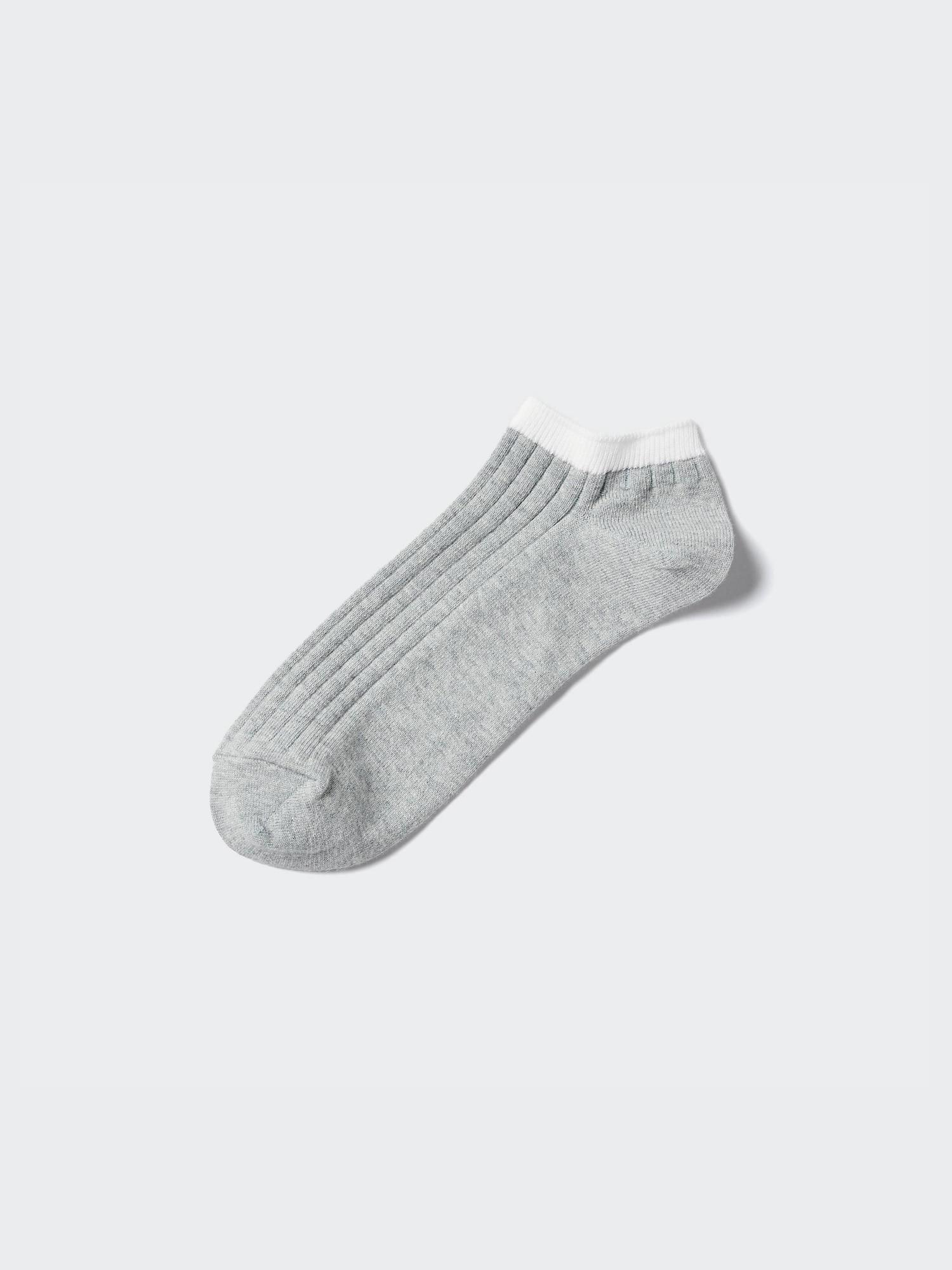 Ribbed Short Socks by UNIQLO