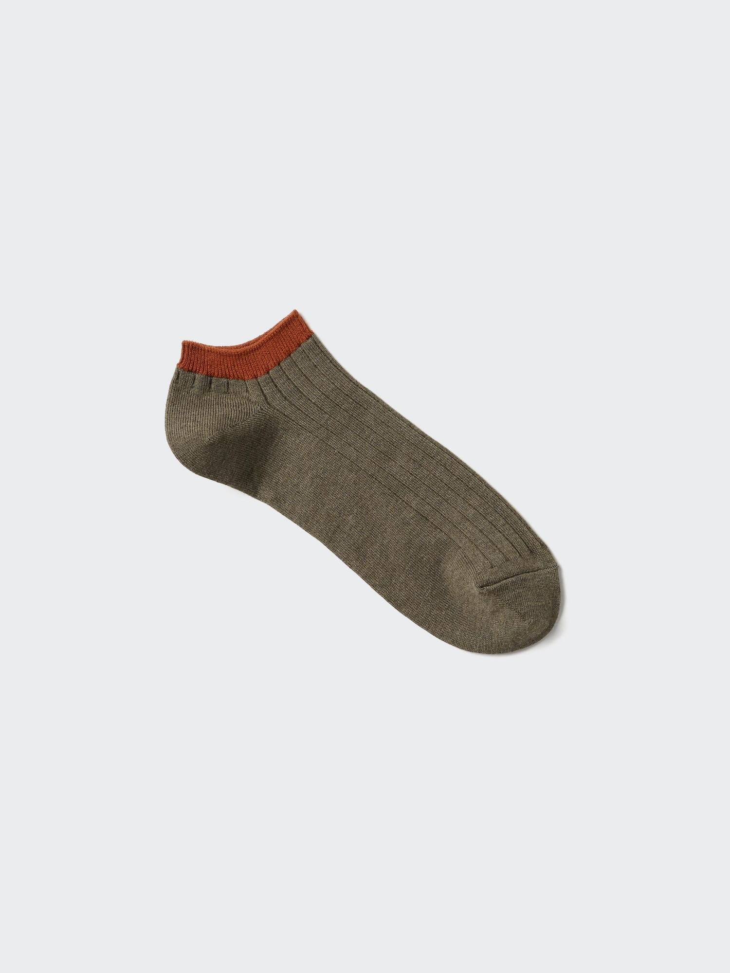 Ribbed Short Socks by UNIQLO