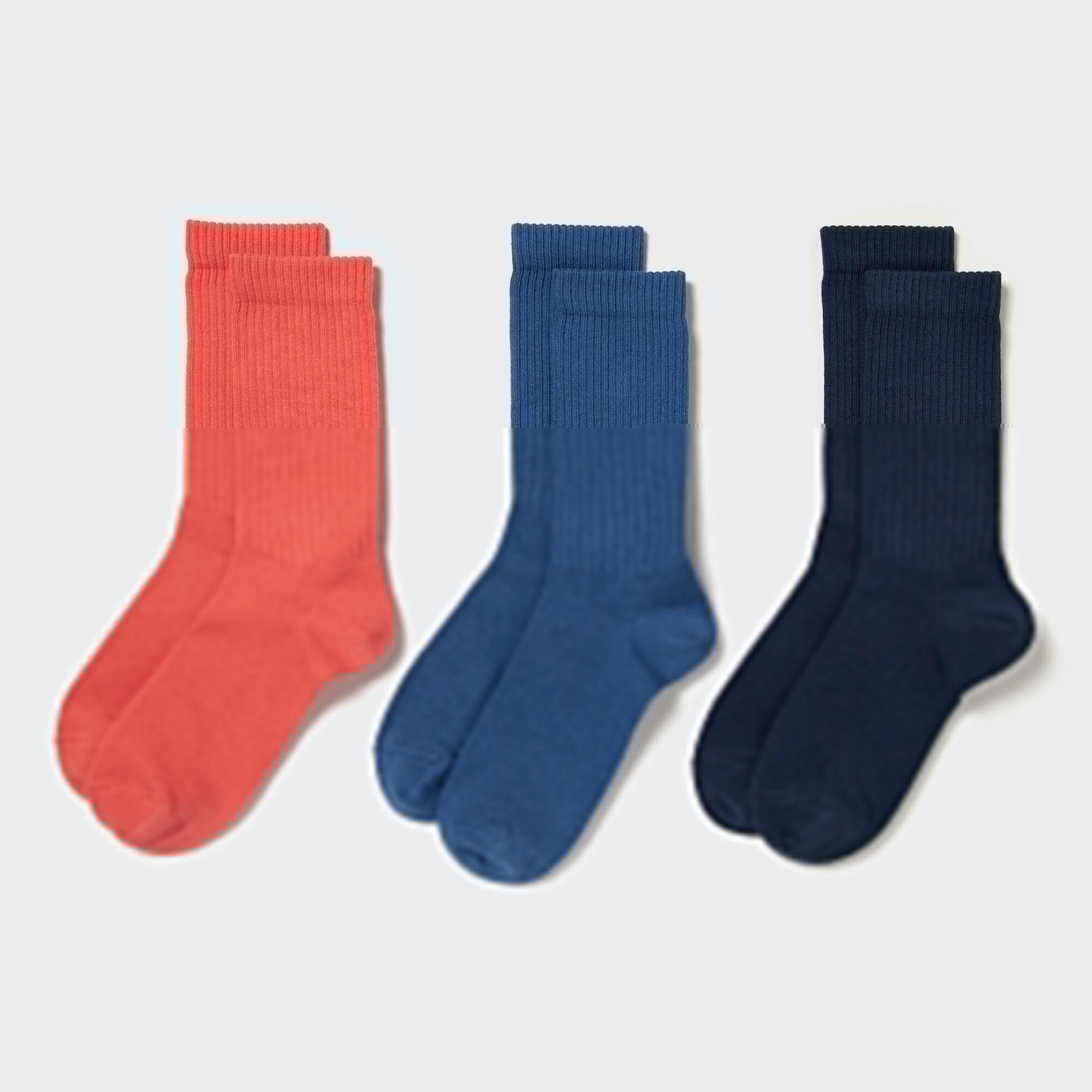 Ribbed Socks | 3 Pairs by UNIQLO