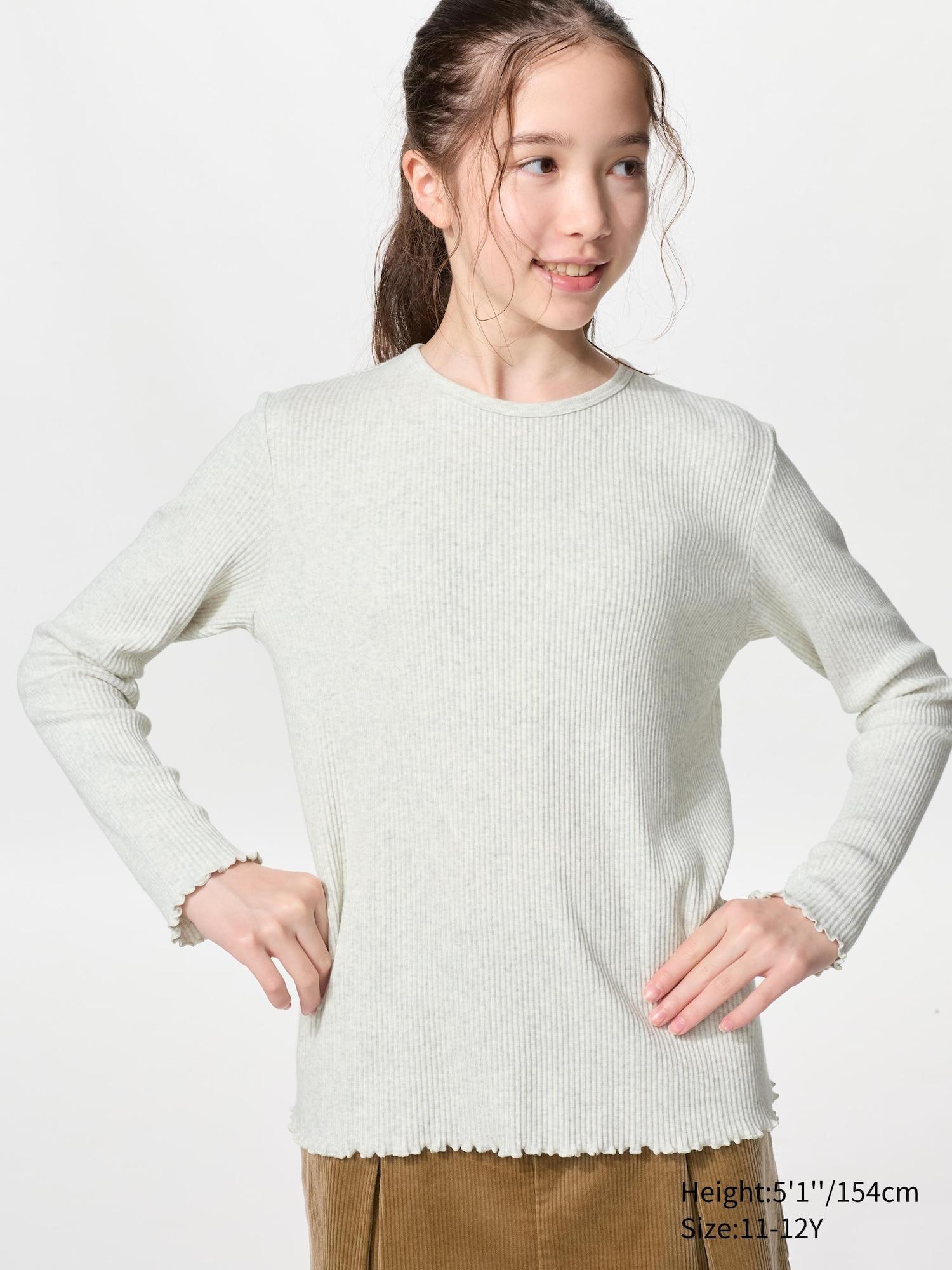Ribbed T-Shirt | Long Sleeve by UNIQLO