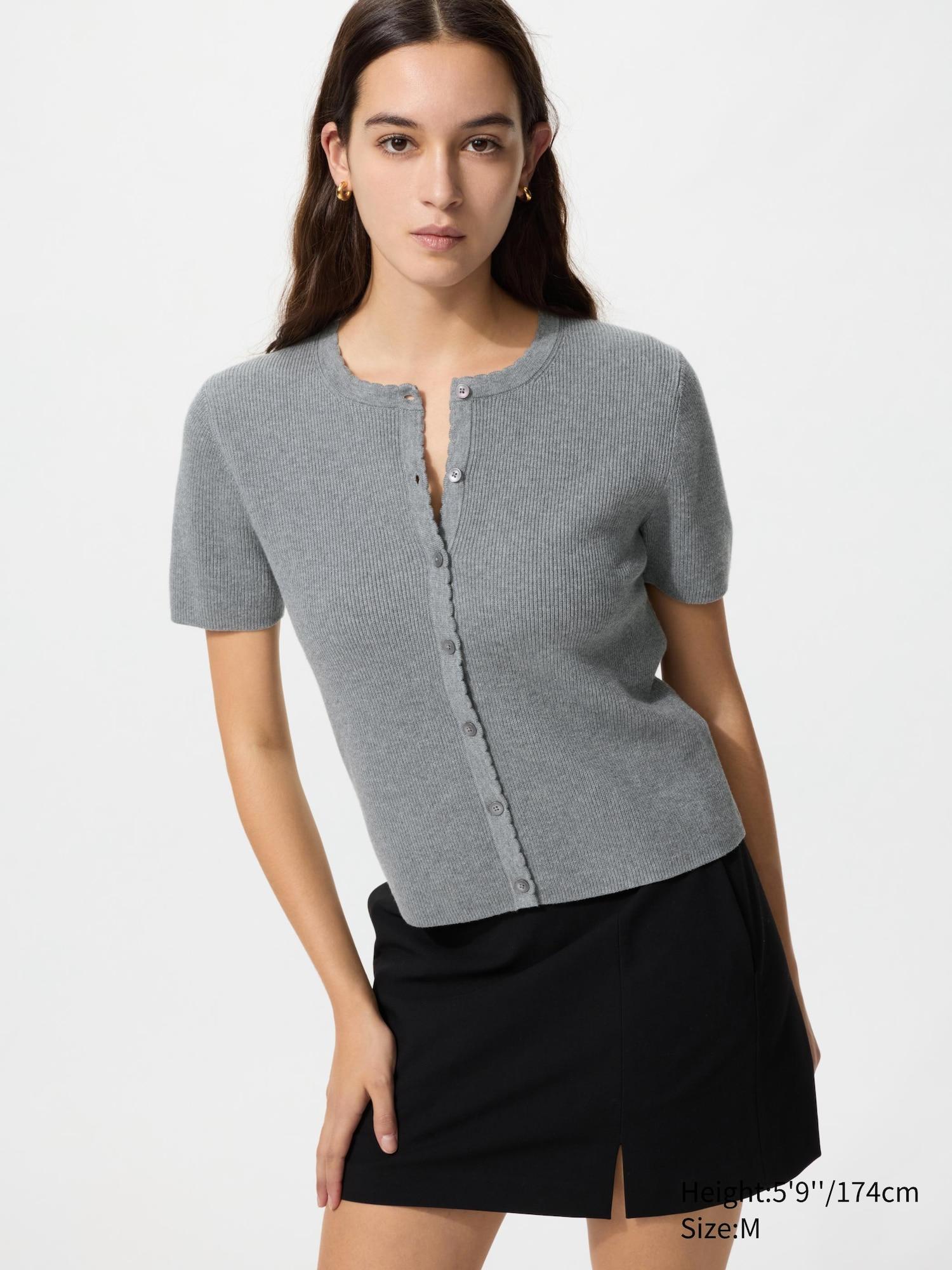 Scalloped Cardigan by UNIQLO