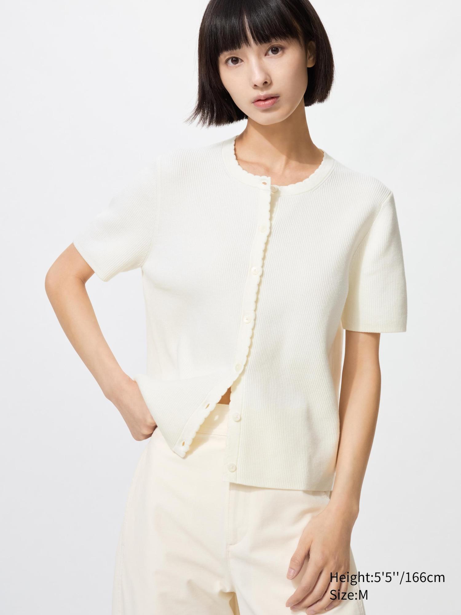 Scalloped Cardigan by UNIQLO