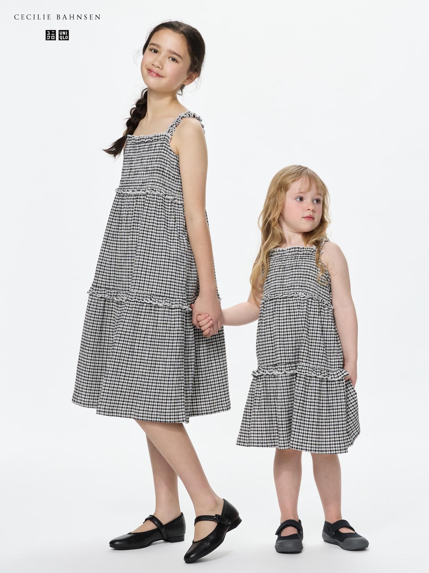 Shirring Dress | Check by UNIQLO