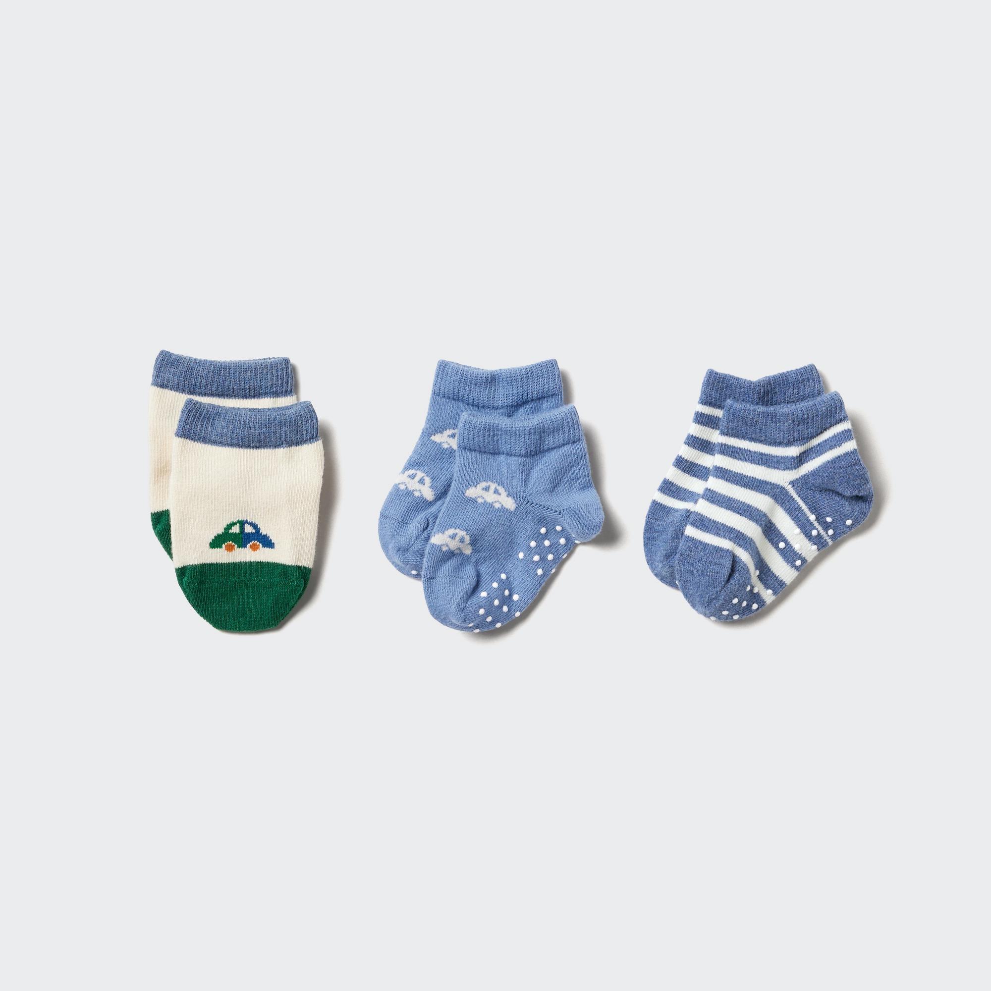 Short Socks (3 Pairs) by UNIQLO