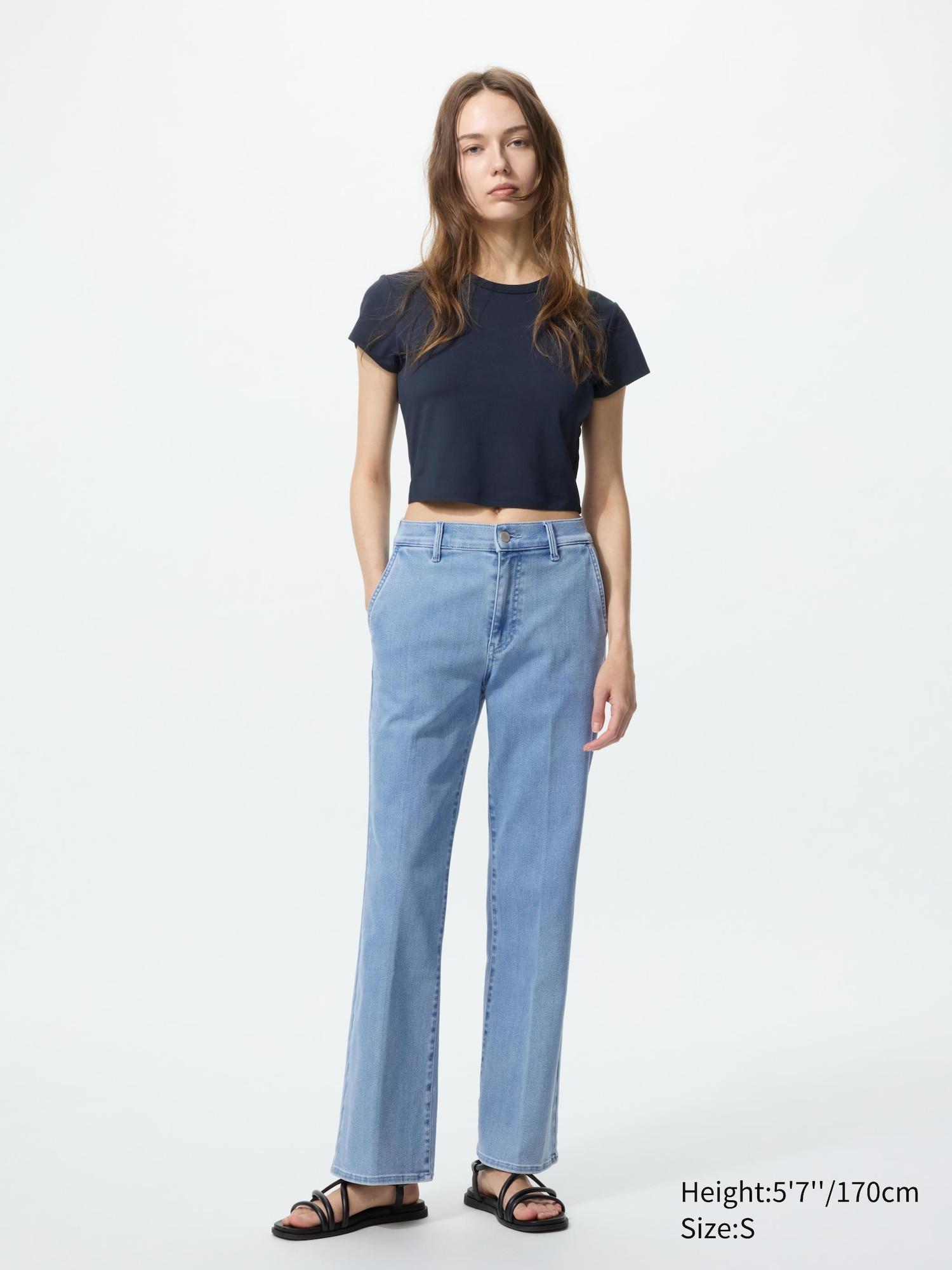 Slim Flare Trouser Jeans by UNIQLO
